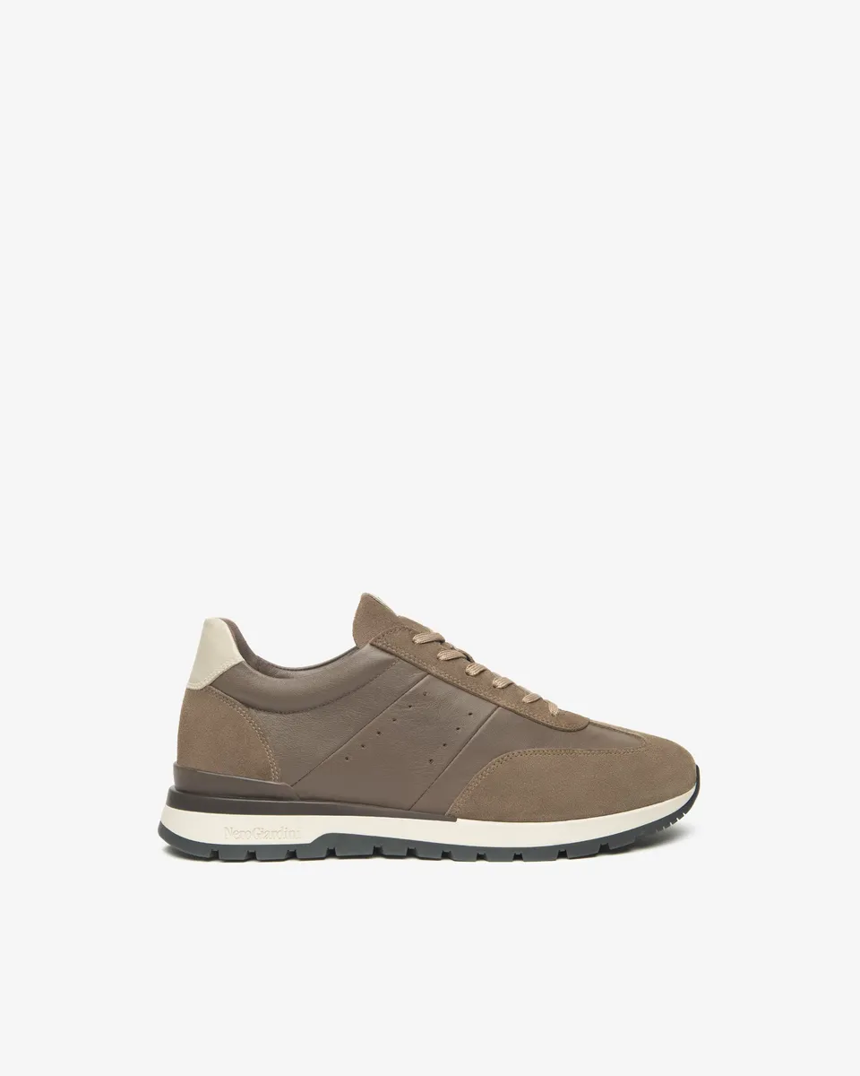 NeroGiardini Sneakers Cuir Homme Daim Confort