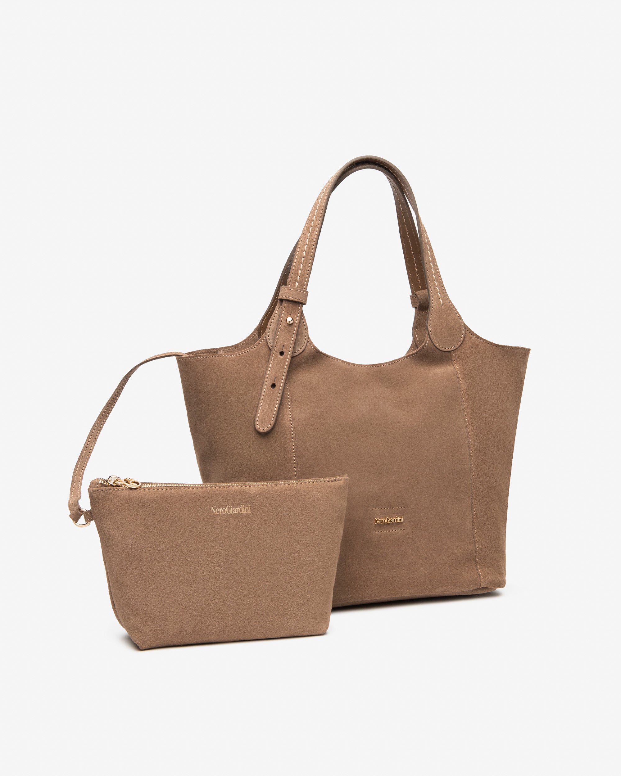 NeroGiardini Sacs Cabas Cuir Velours Femme PZ