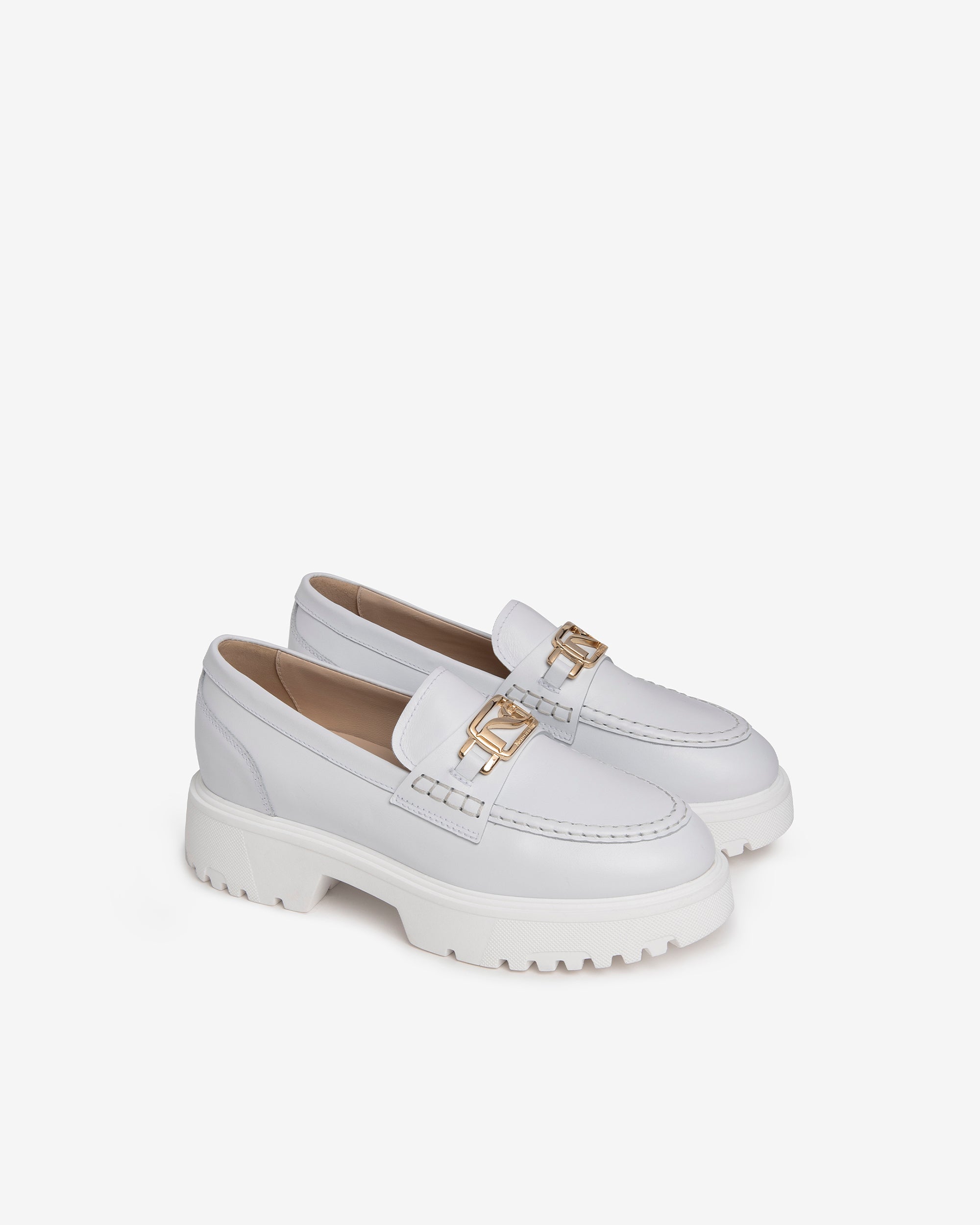 NeroGiardini Mocassins loafers cuir femme confort