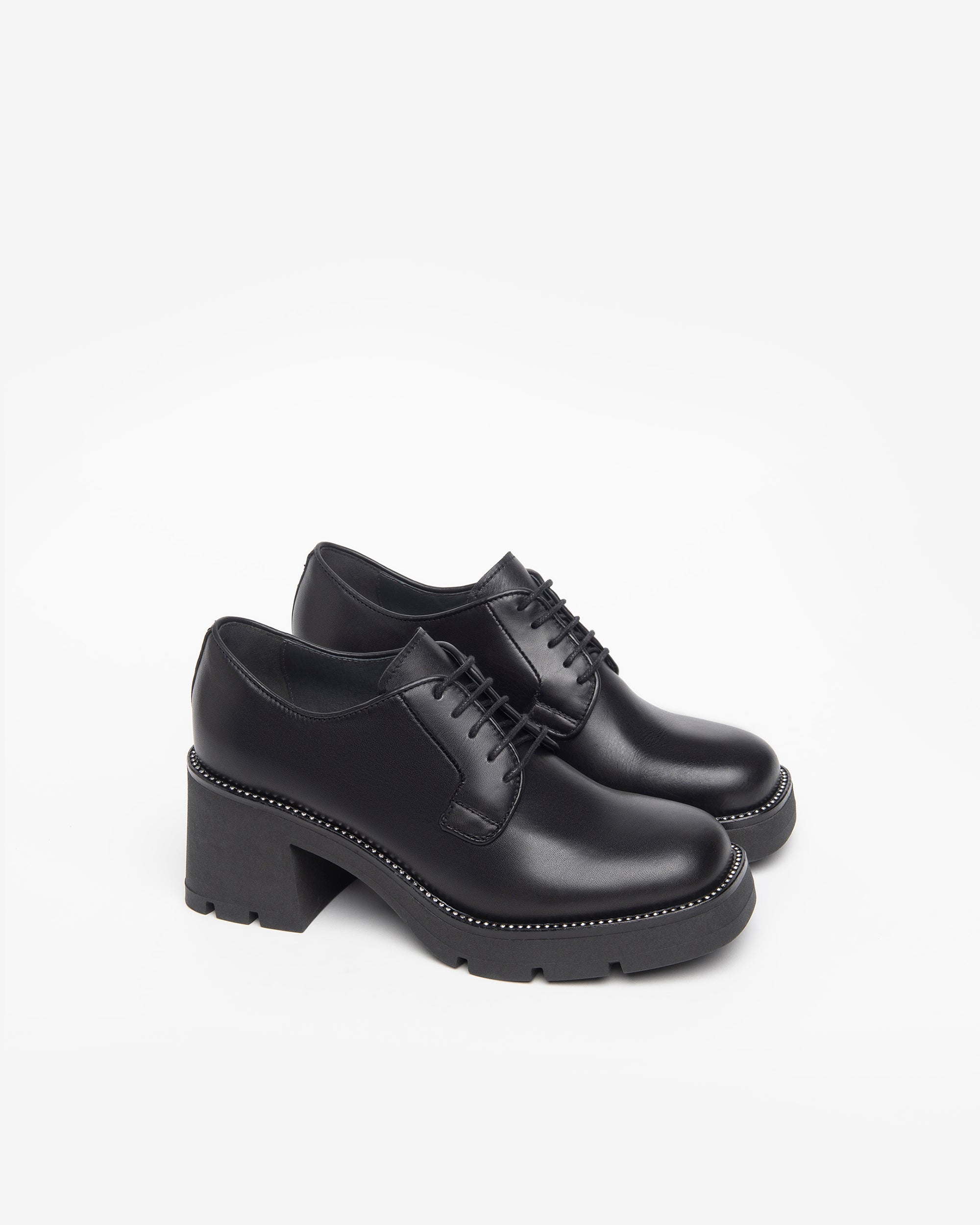 NeroGiardini Chaussures à Lacets Femme Cuir