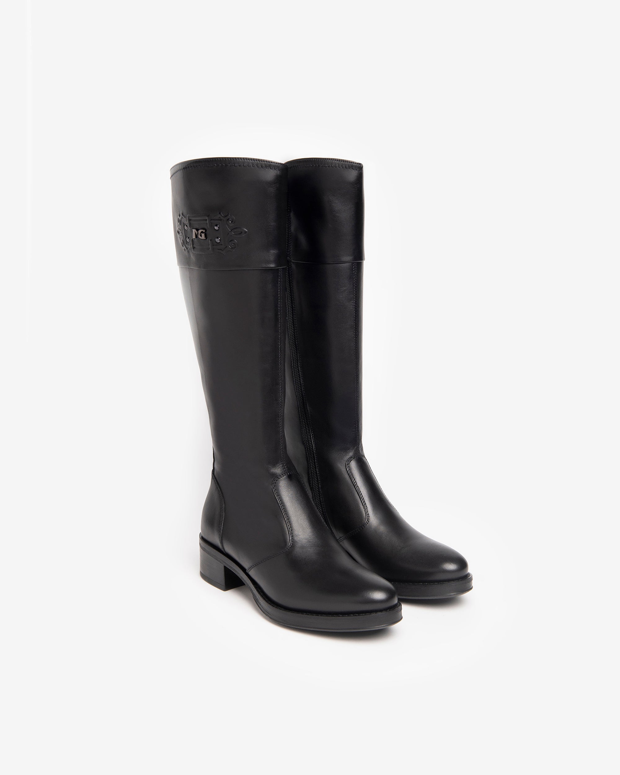 NeroGiardini Bottes femme cuir tendance hiver