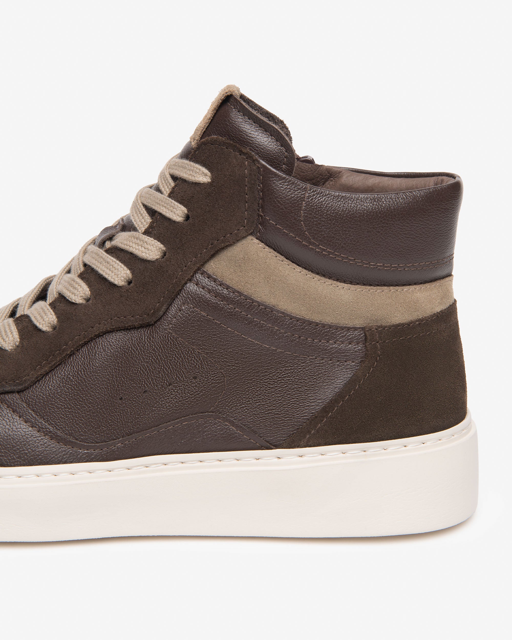 NeroGiardini Sneakers Montantes Homme Cuir Daim