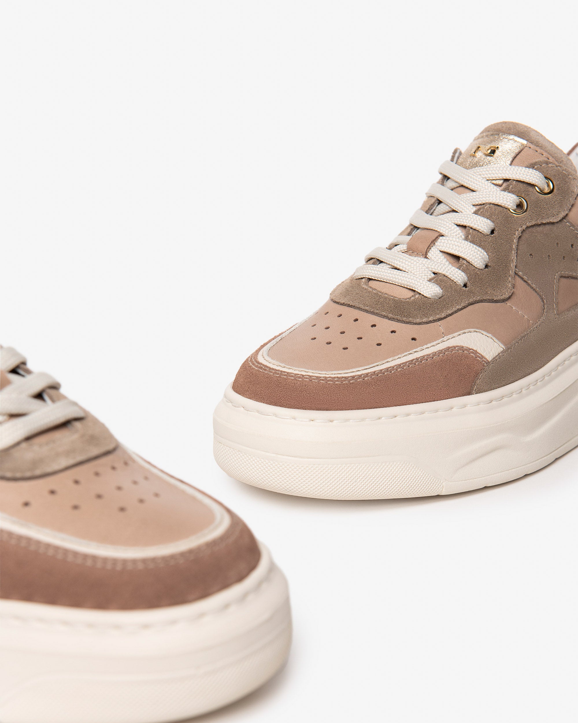 NeroGiardini Sneakers femme velours cuir DryGo
