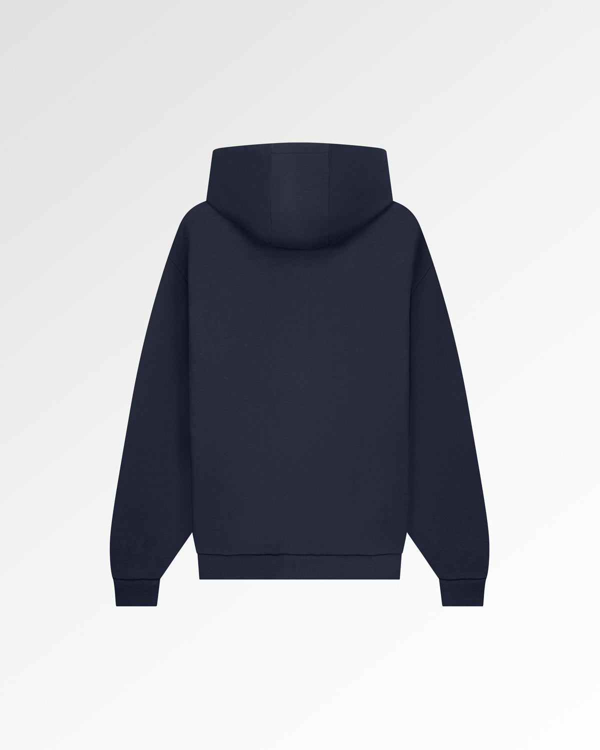 Filling Pieces Half Zip Hoodie sweat bleu marine coton bio