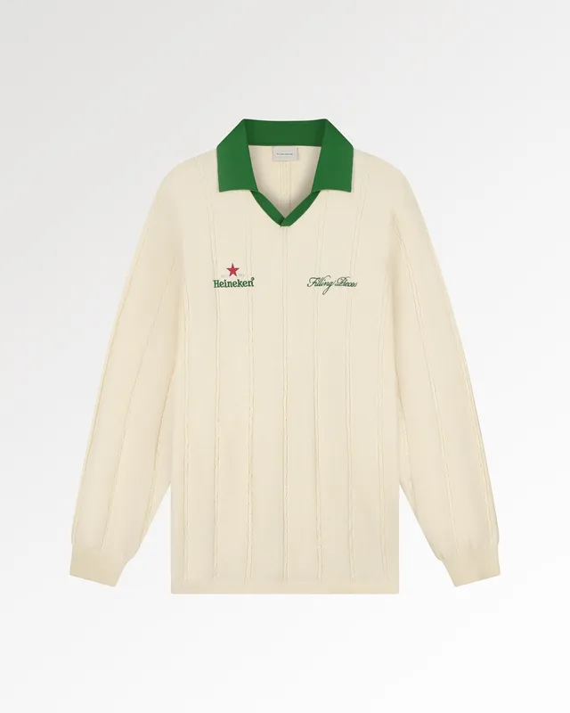 Filling Pieces Knit Jersey Heineken maillot Antique White