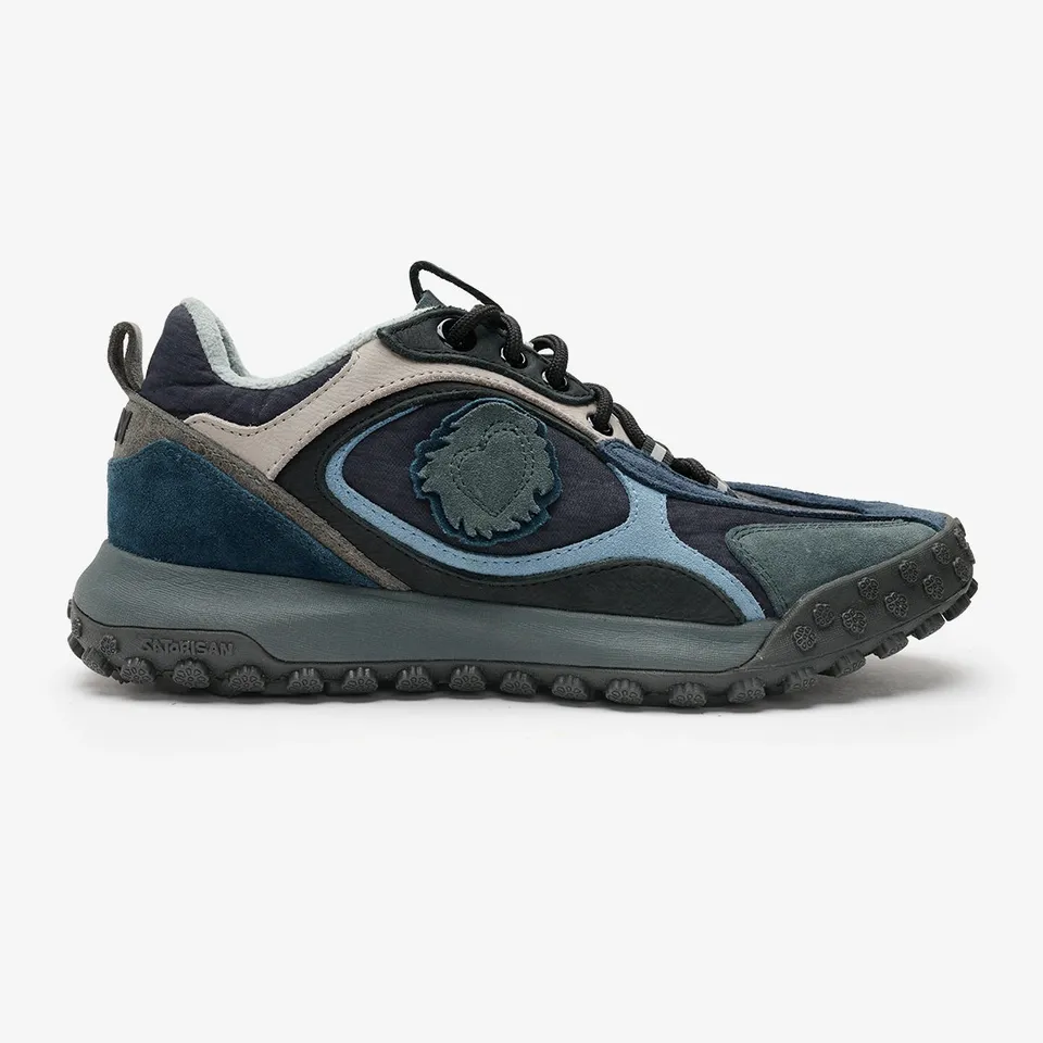Satorisan Jagube Origin baskets Dark Blue cuir