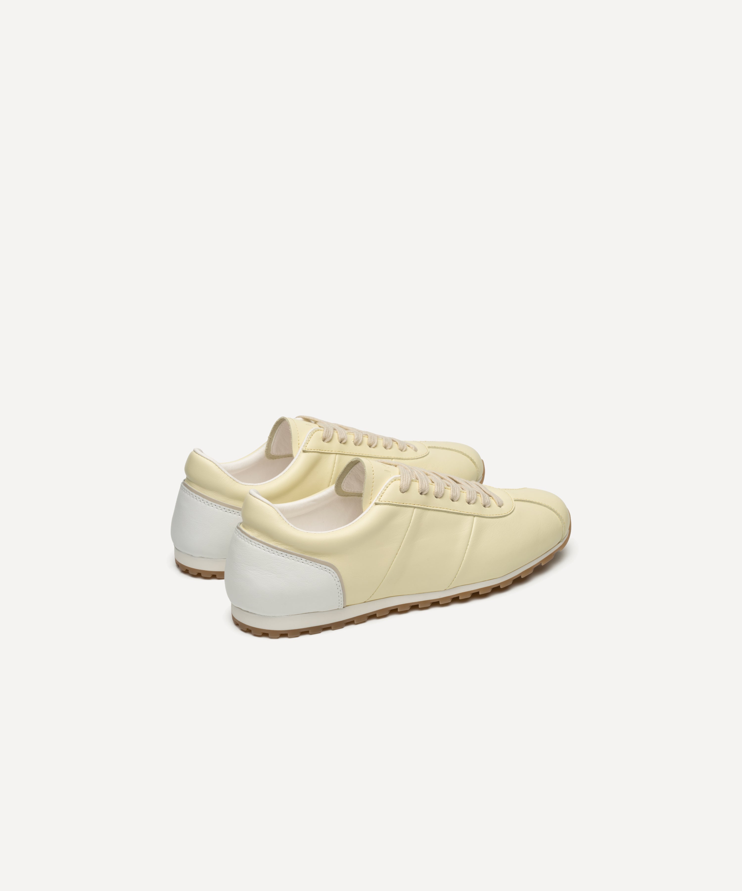 JAK Soul Yellow sneakers cuir jaune femme