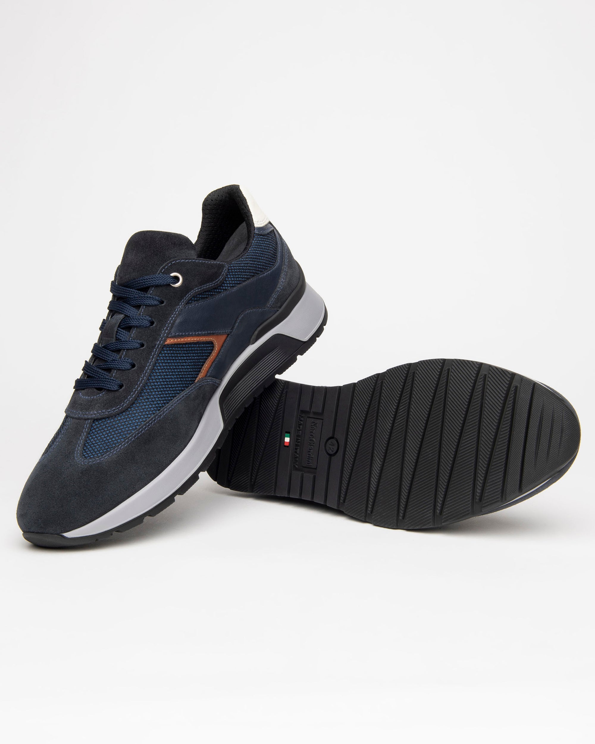 NeroGiardini Sneakers homme cuir velours 42 DryGo
