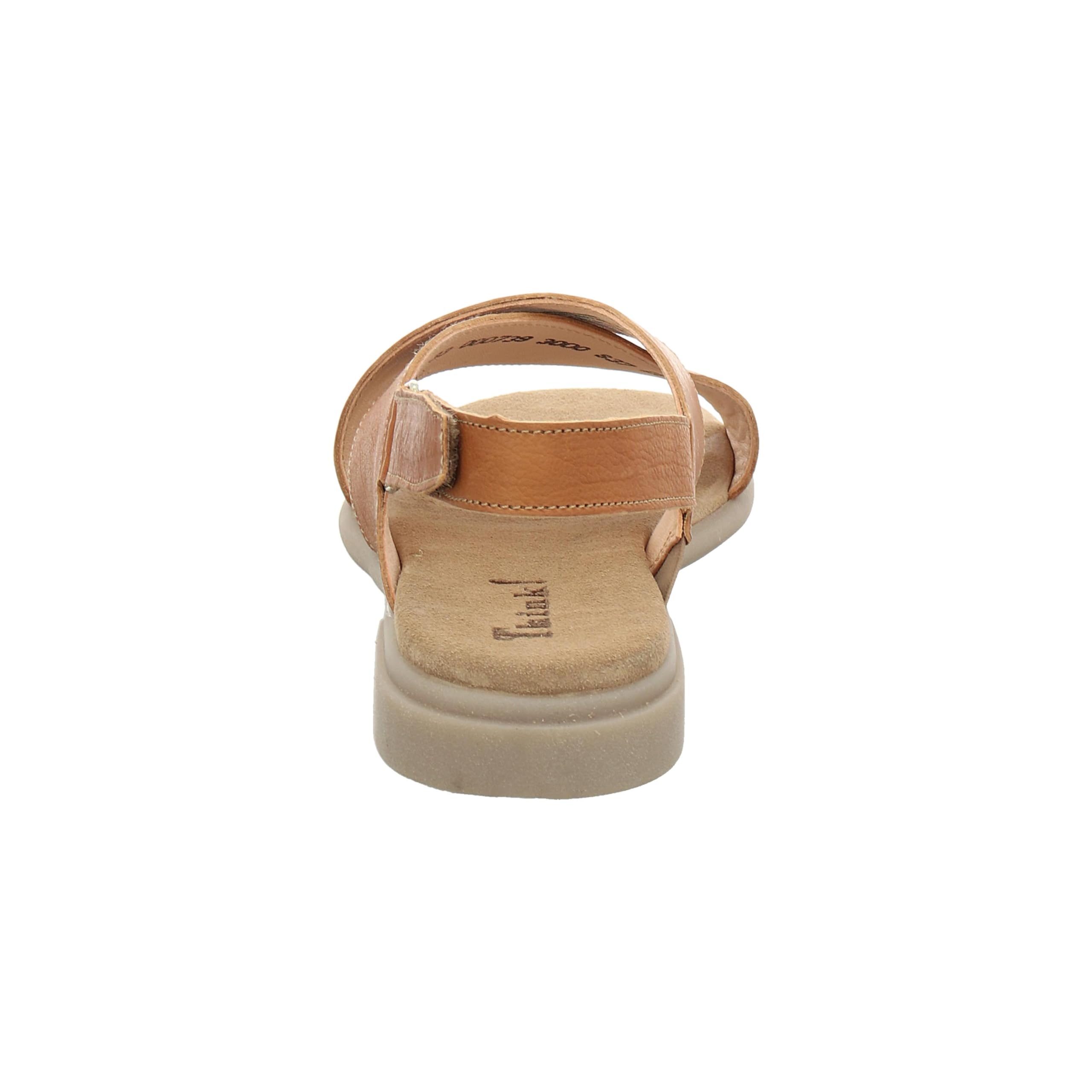 Think Kamaa sandale femme noir cuir