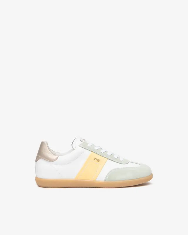 NeroGiardini Sneakers Femme Cuir Toile Été Confort