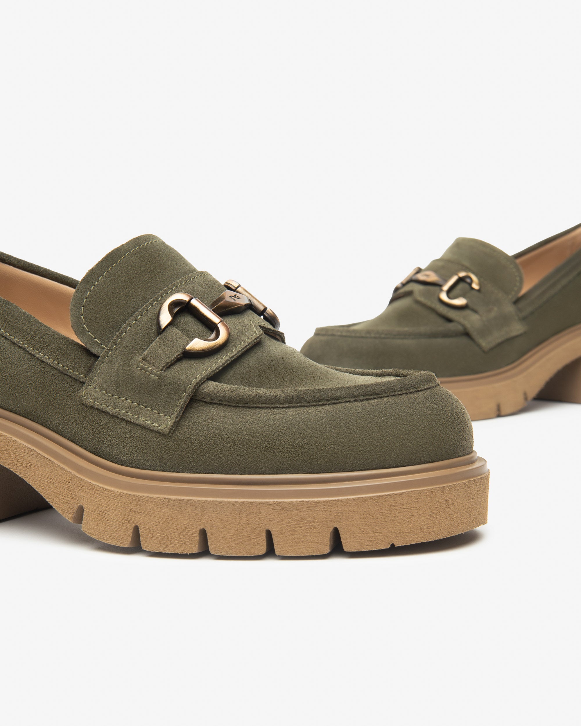 NeroGiardini Mocassins velours femme talon 60 mm