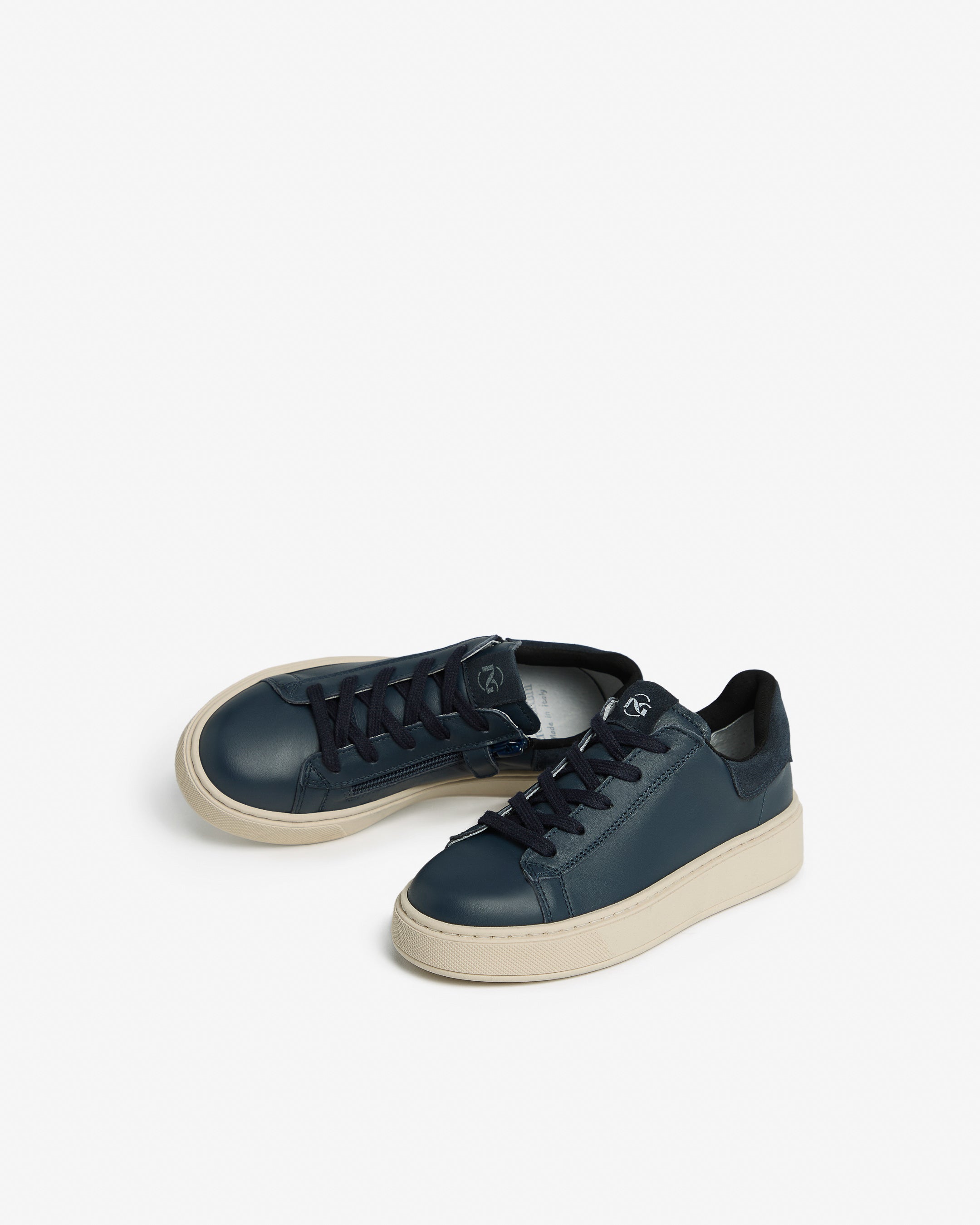 Nerogiardini Sneakers Garçon Cuir Velours Légères