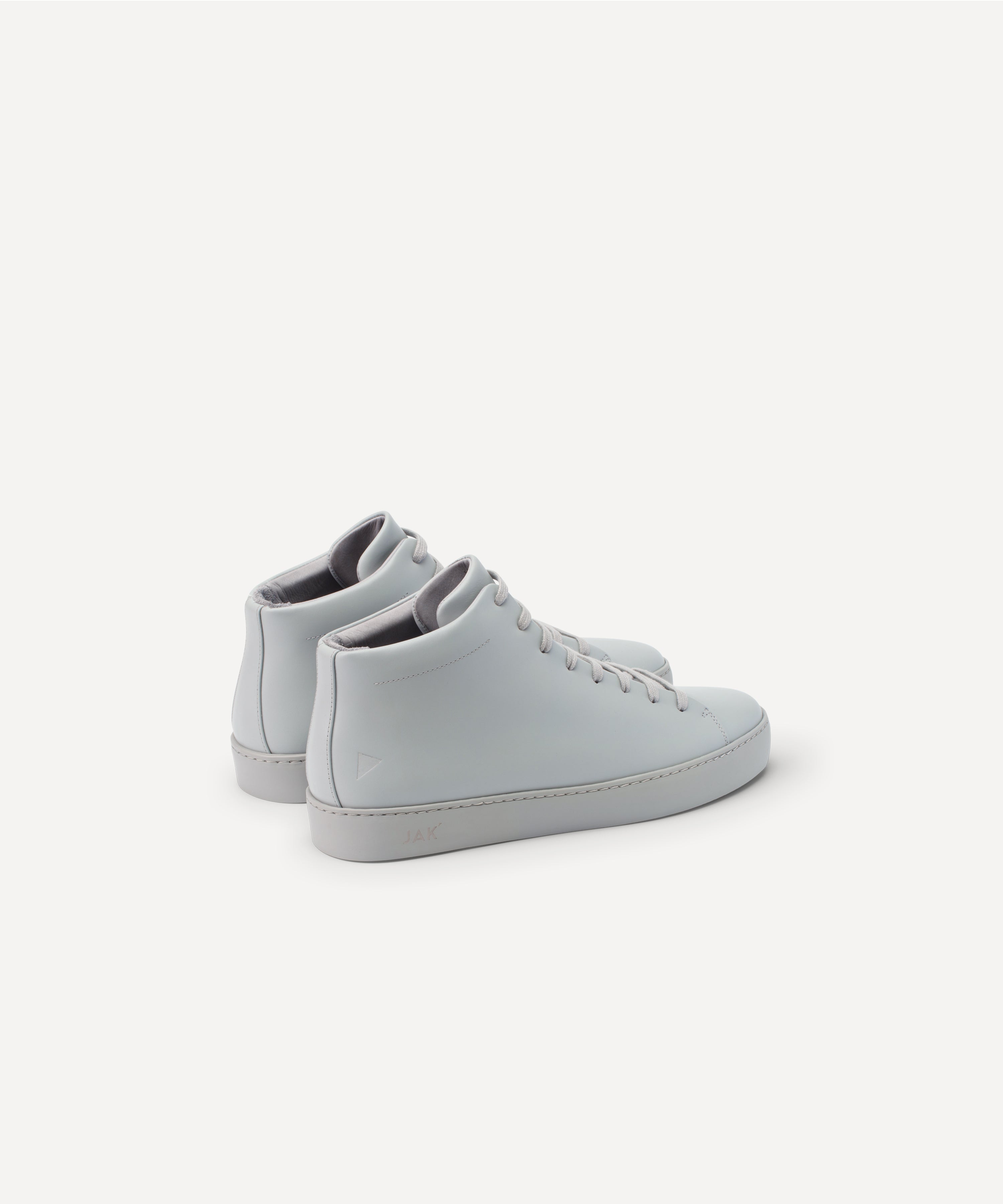JAK Royal Hi Sneakers Montantes Cuir Gris Clair