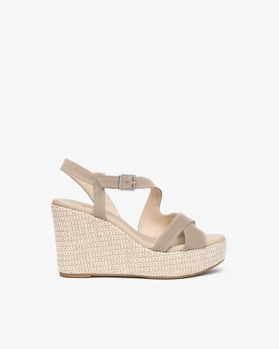 NeroGiardini Sandales Femme Cuir Velours 38 Été