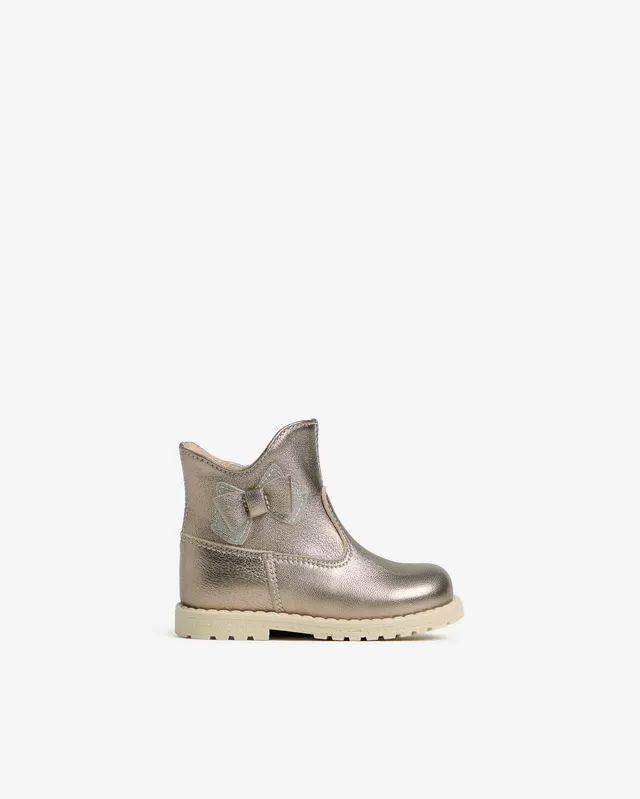 Nerogiardini Bottines Fille Cuir Junior Semelle Légère