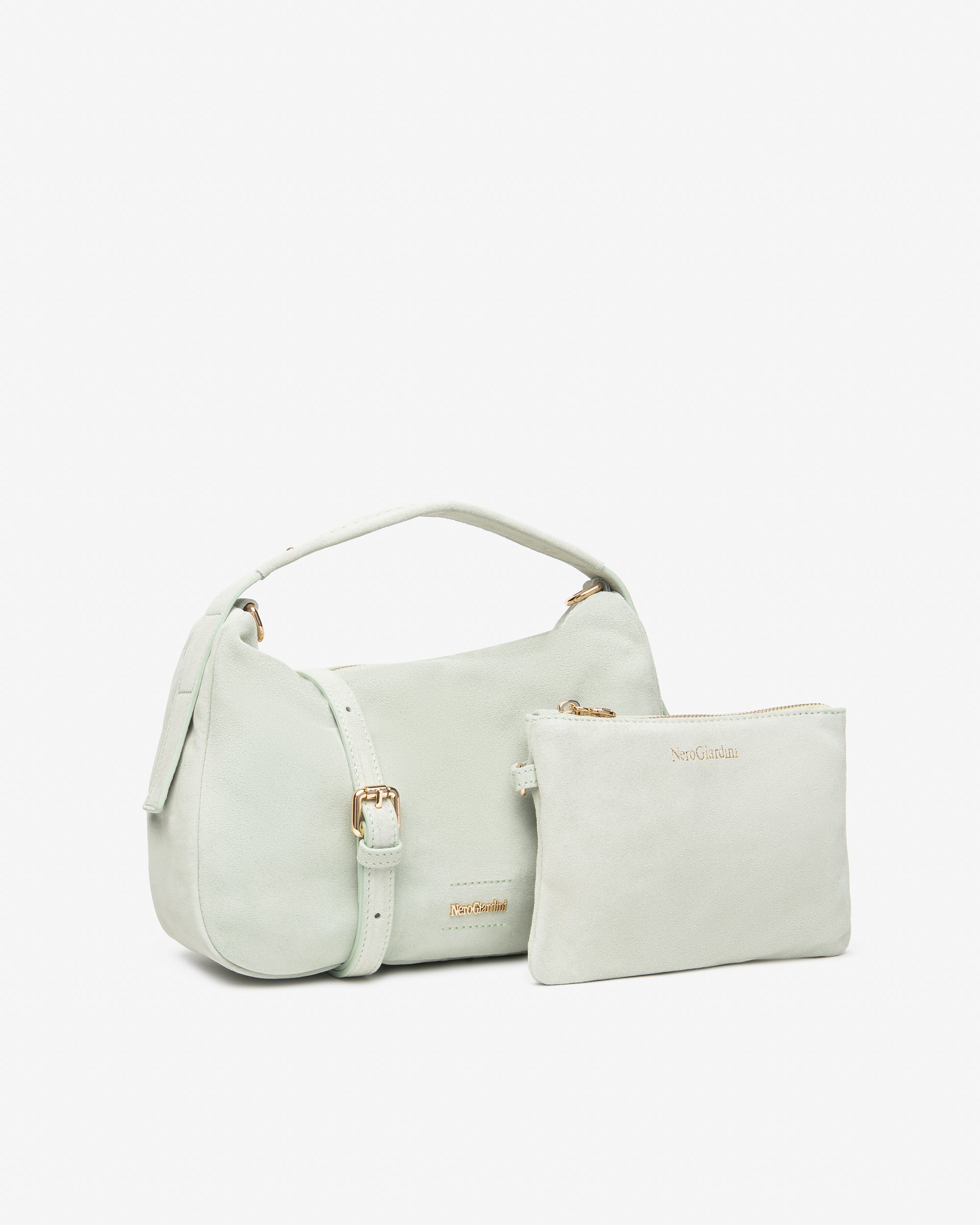NeroGiardini Sacs Besace Cuir Velours Femme