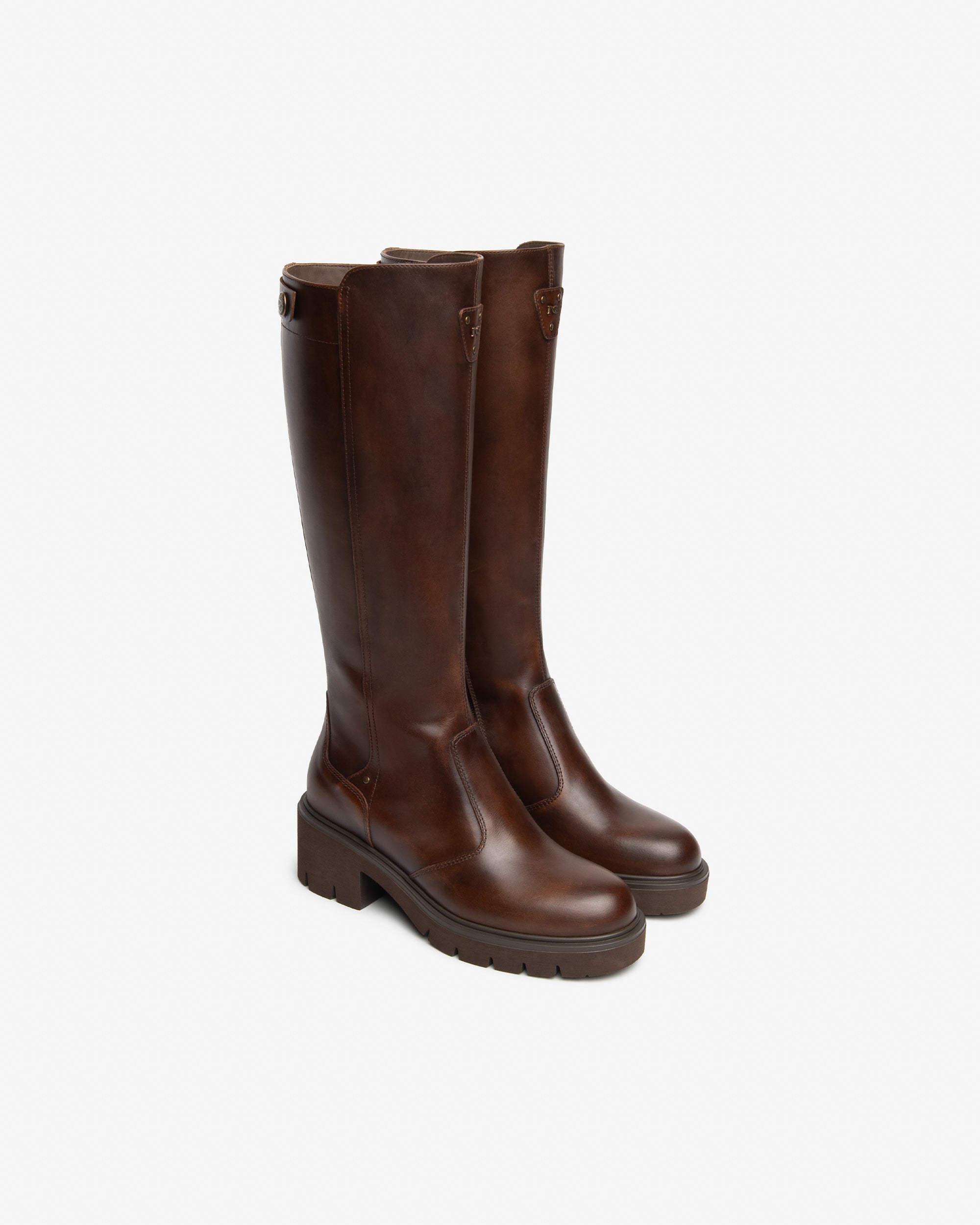 Nerogiardini Bottes Femme Cuir Talon 60 mm