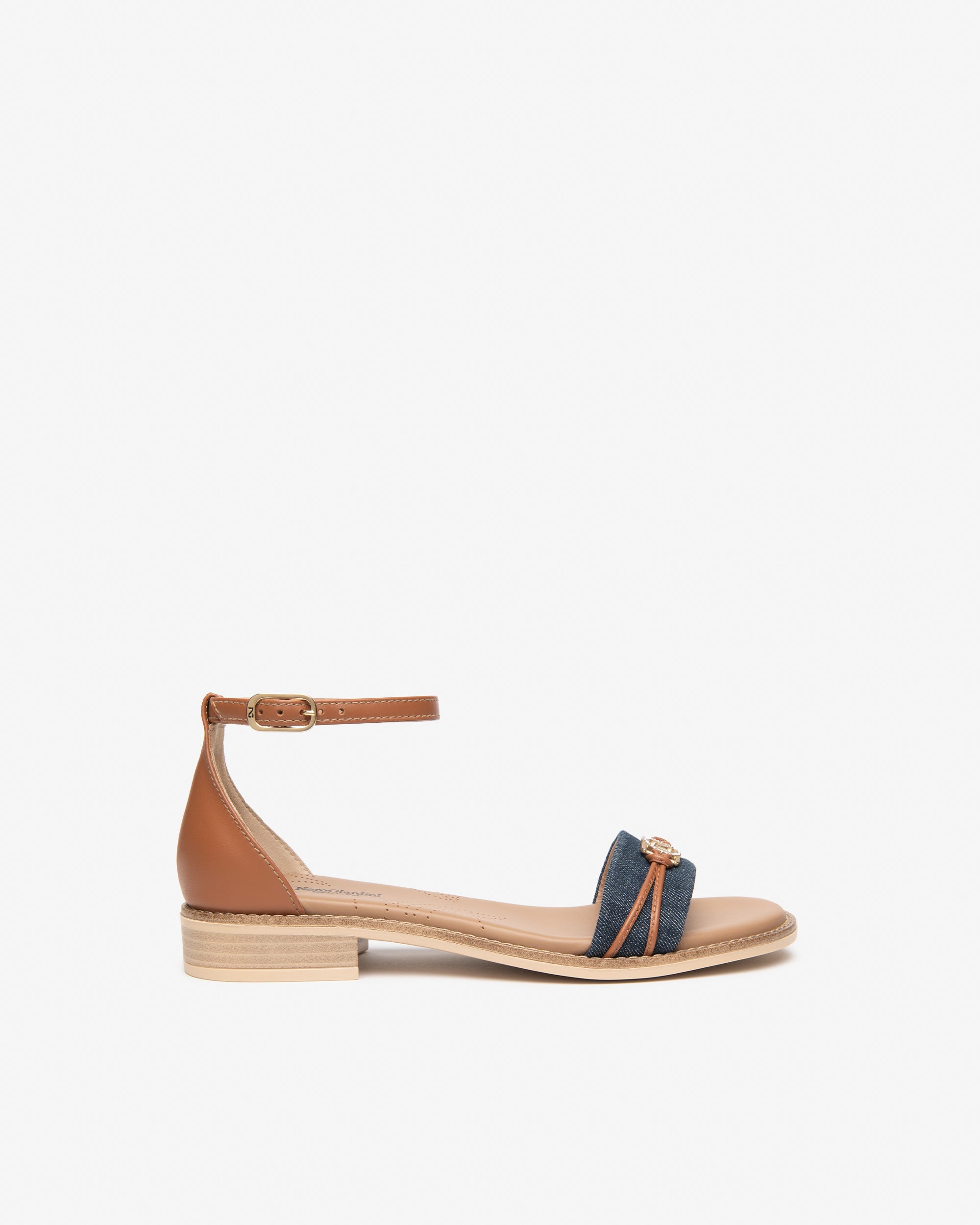 NeroGiardini Sandales Femme Cuir Tissu pointure 35-41