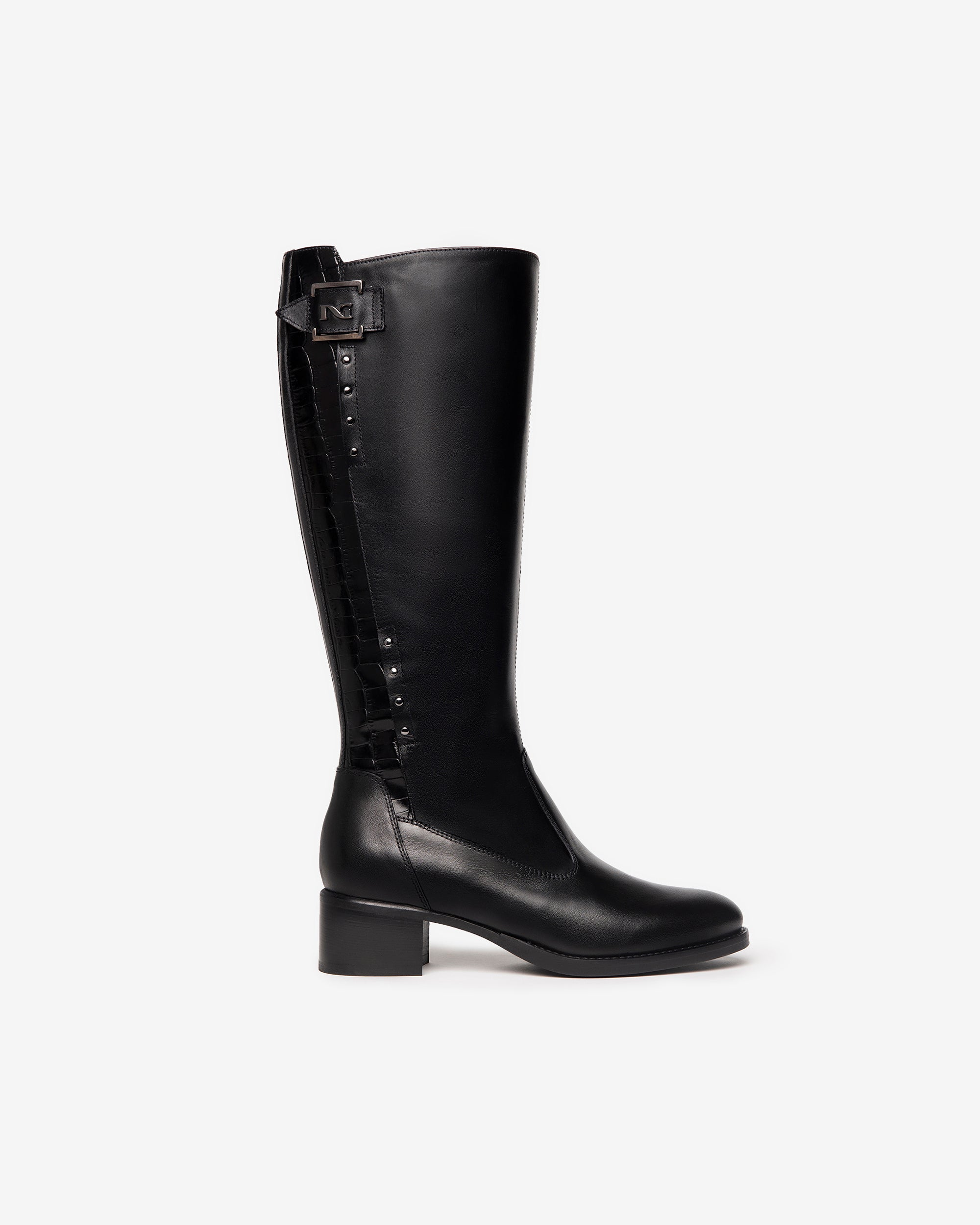 Nerogiardini Bottes Femme bottes cuir DryGo hiver