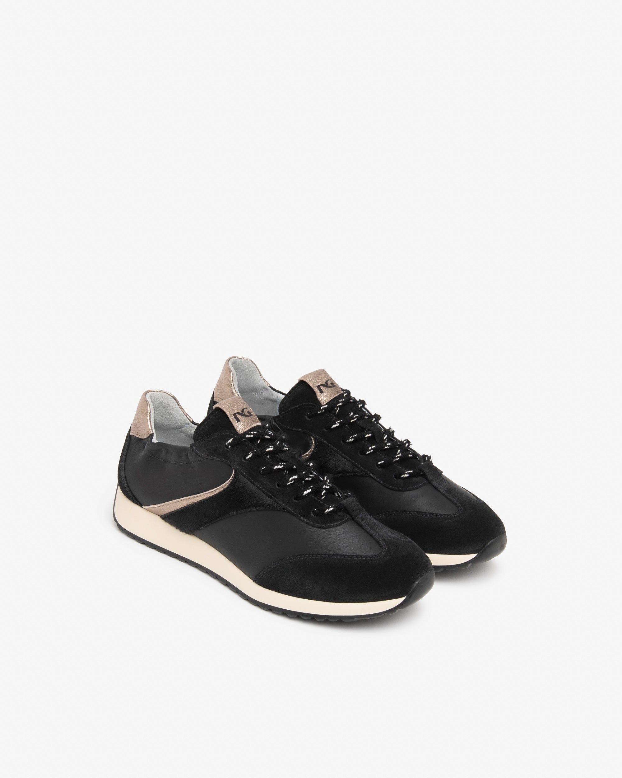 Nerogiardini Sneakers cuir daim femme 38
