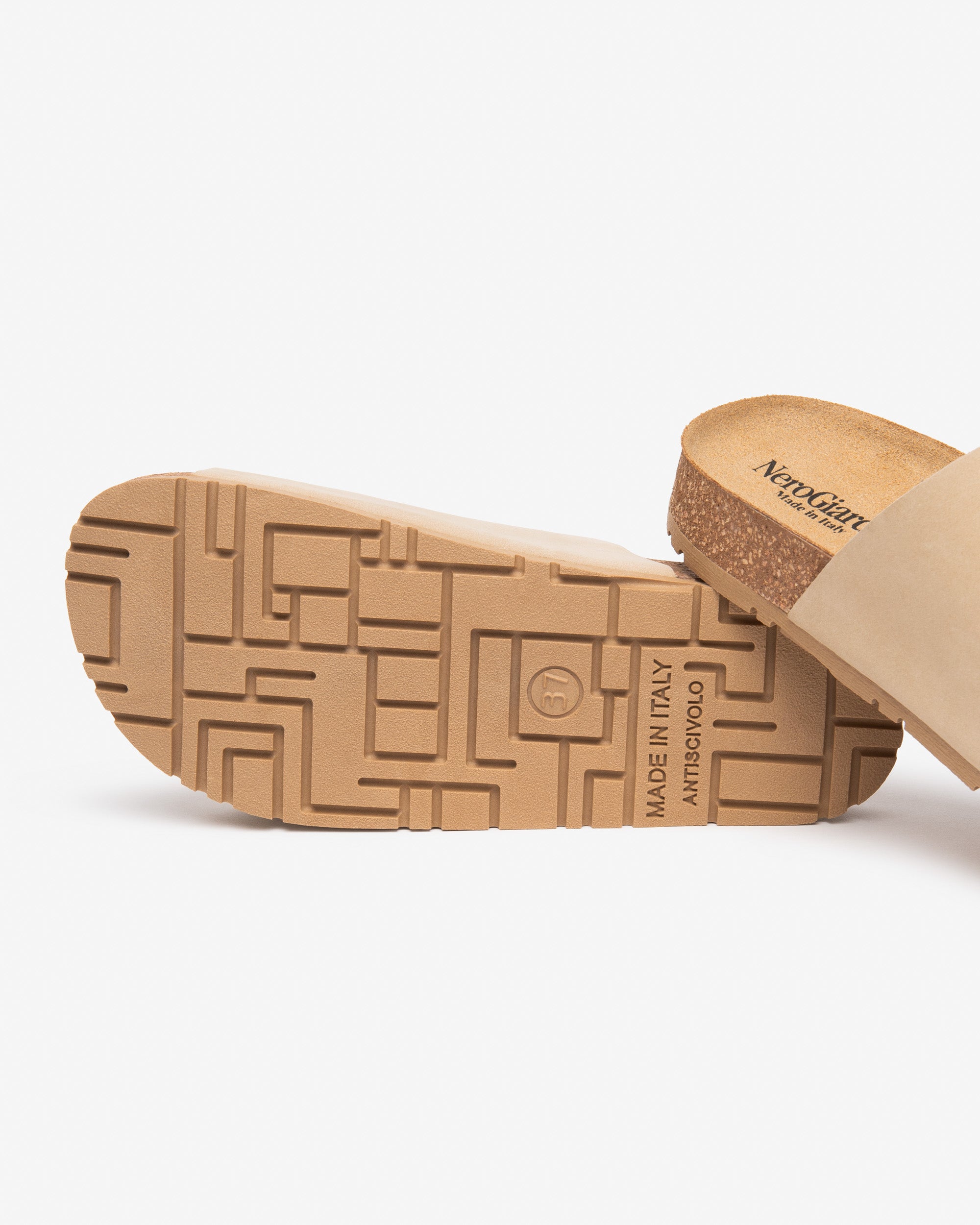 Nerogiardini Mules Femme Cuir 35-41 Confort Quotidien