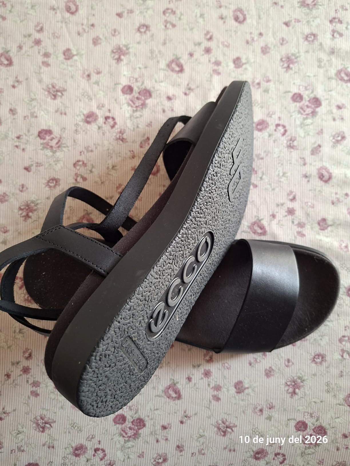 ECCO Flowt W sandale femme noir 43 trois brides