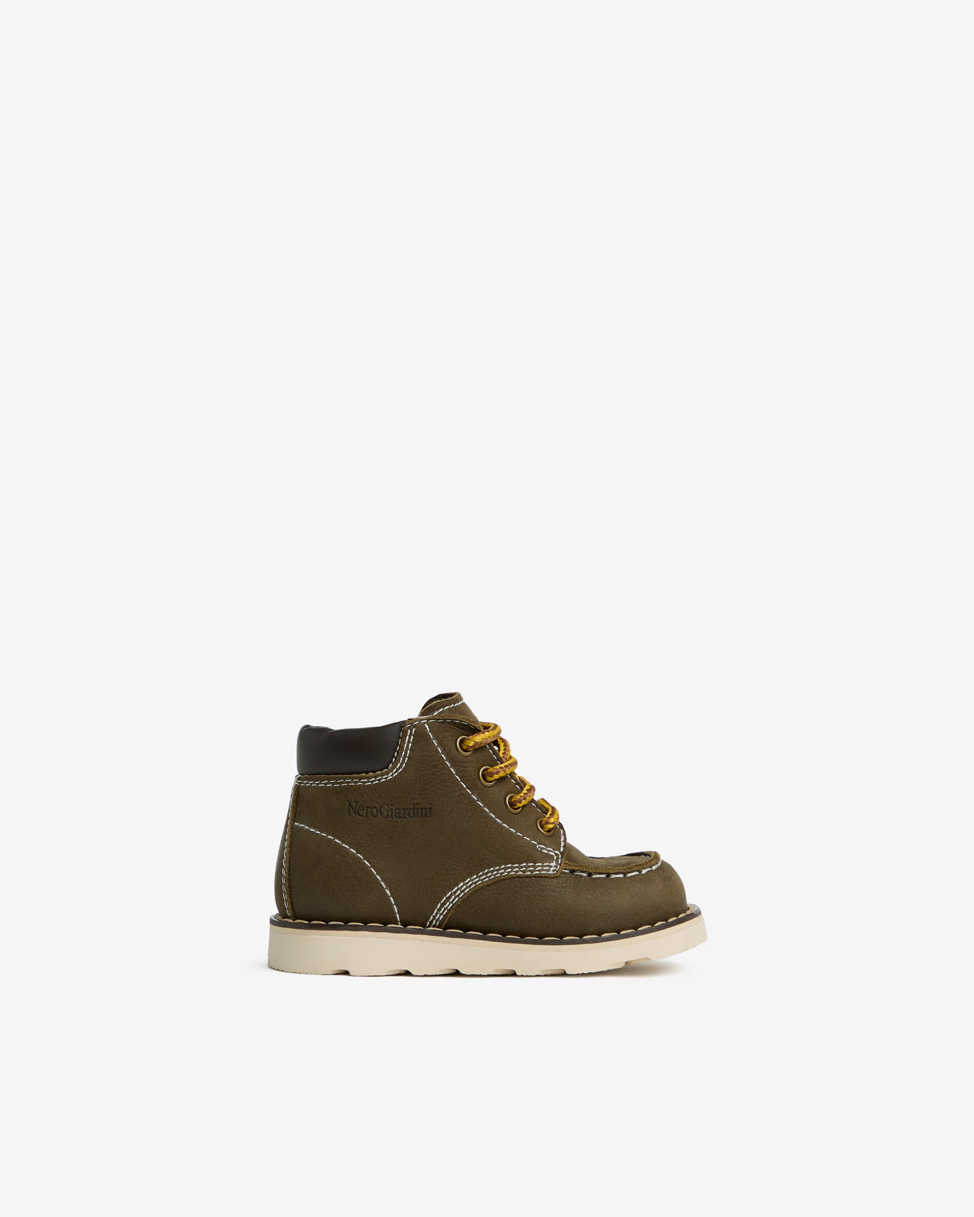 NeroGiardini Bottines Junior Garçon Cuir Bottines Zip