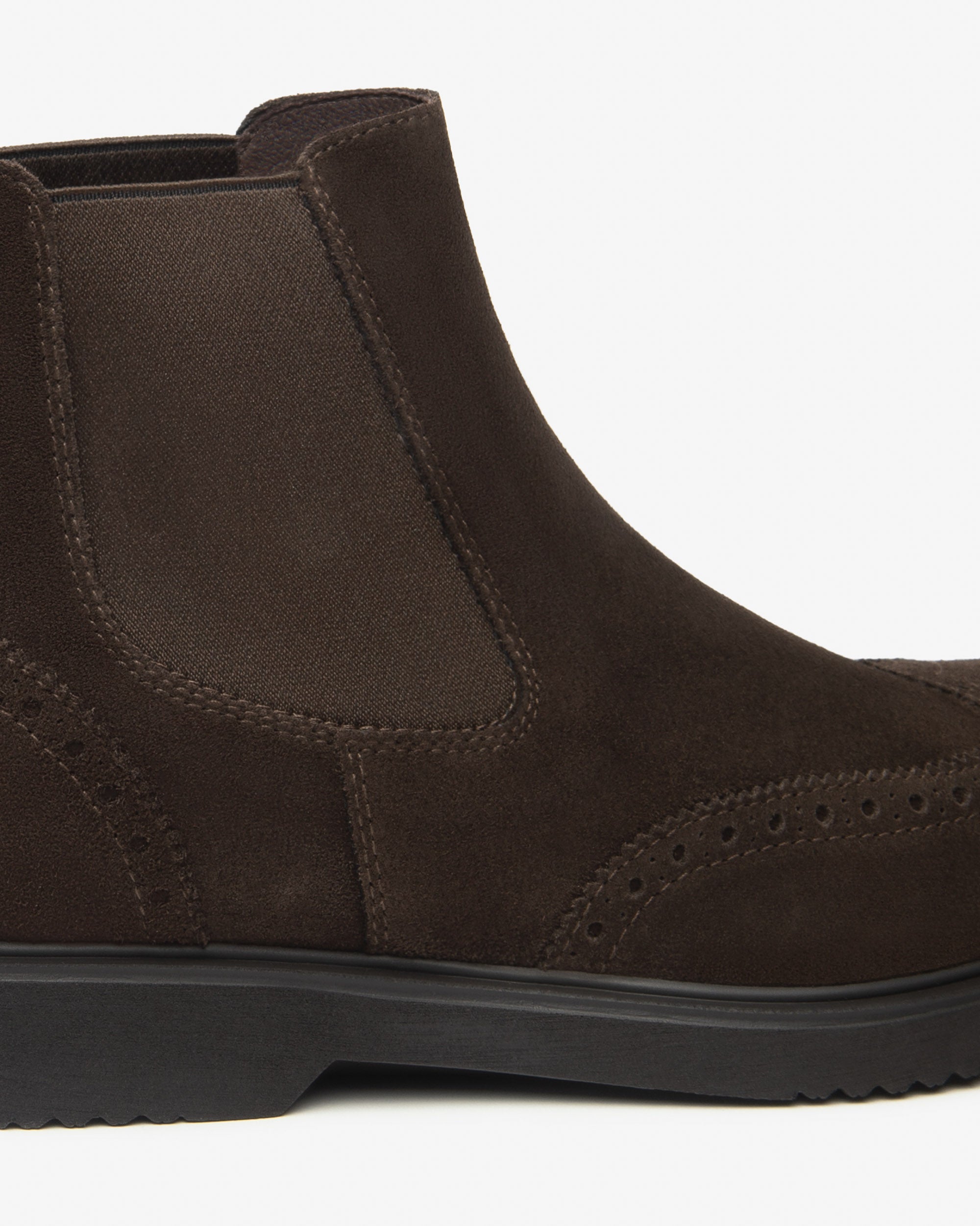 NeroGiardini Bottines Chelsea Homme Cuir Velours