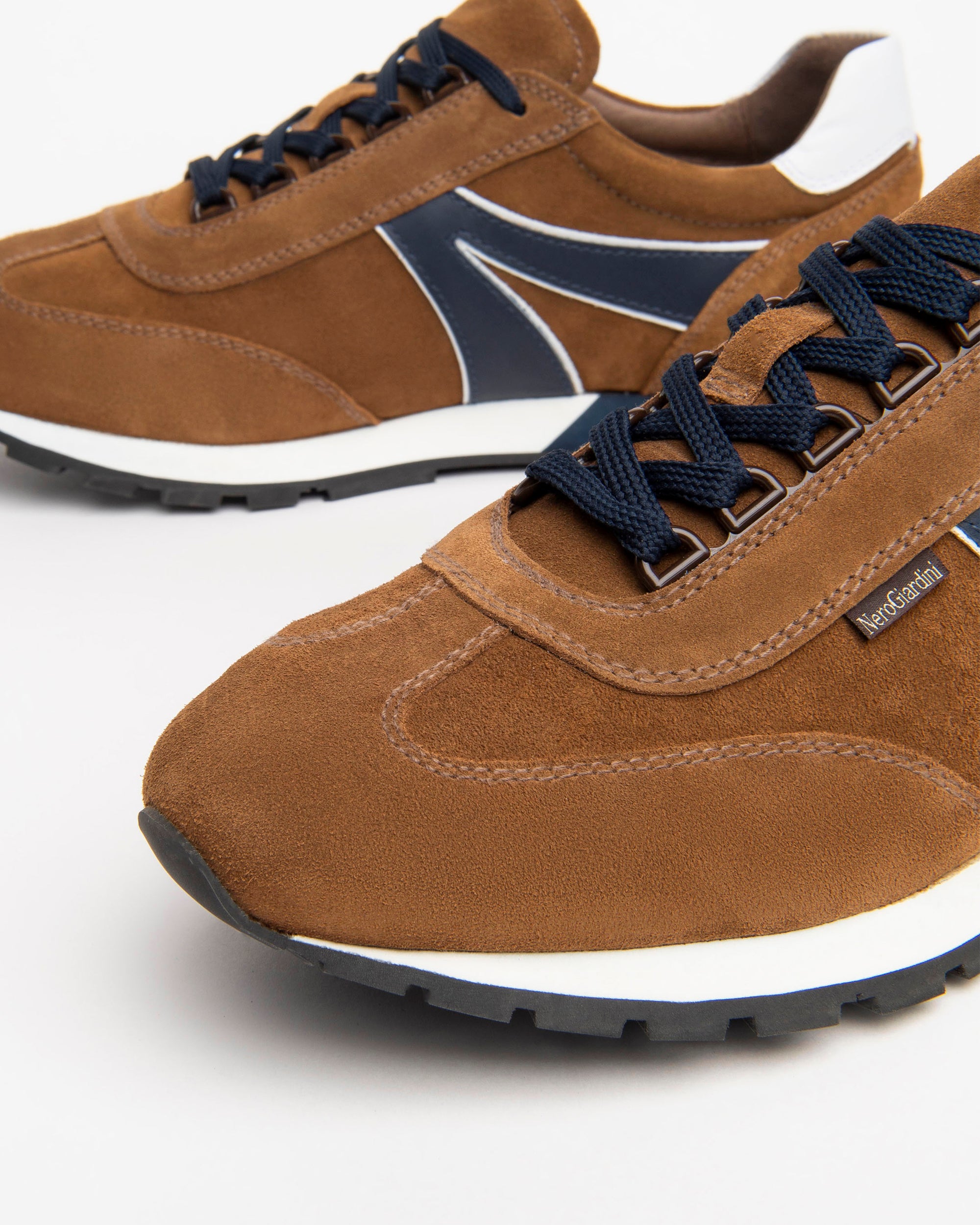 NeroGiardini Sneakers Homme Cuir Velours DryGo