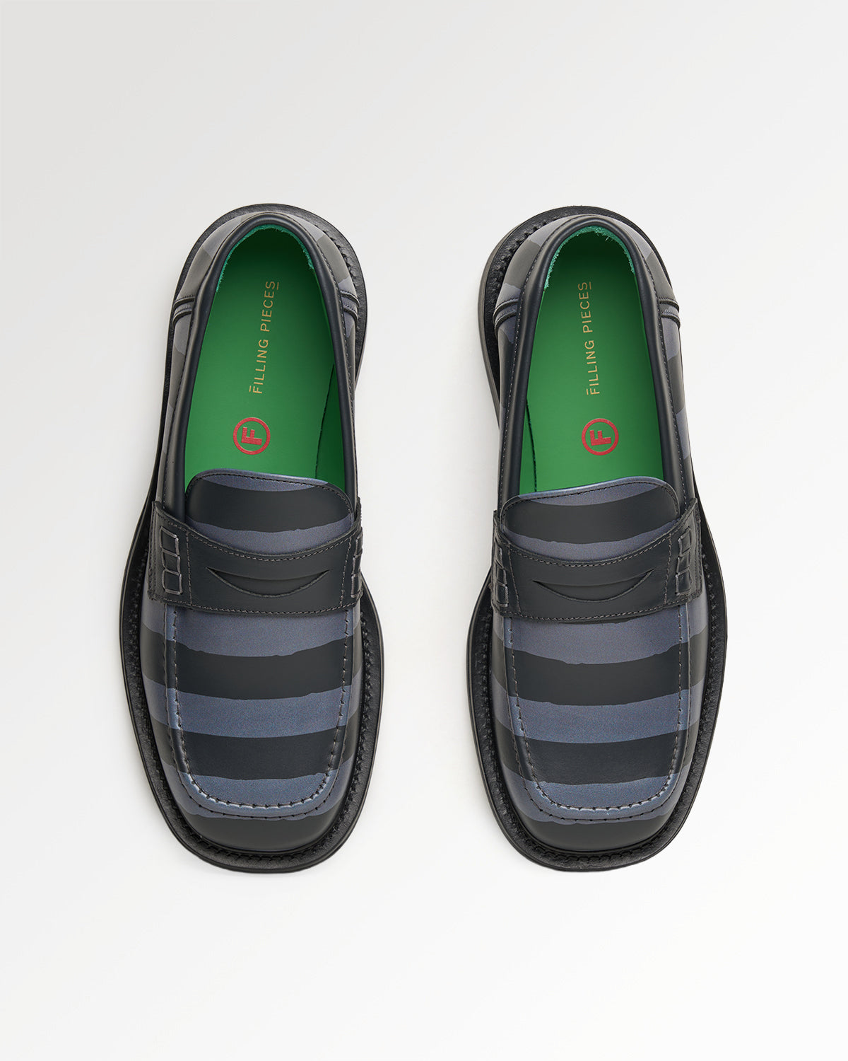 Filling Pieces Square Loafer La Fam mocassin cuir
