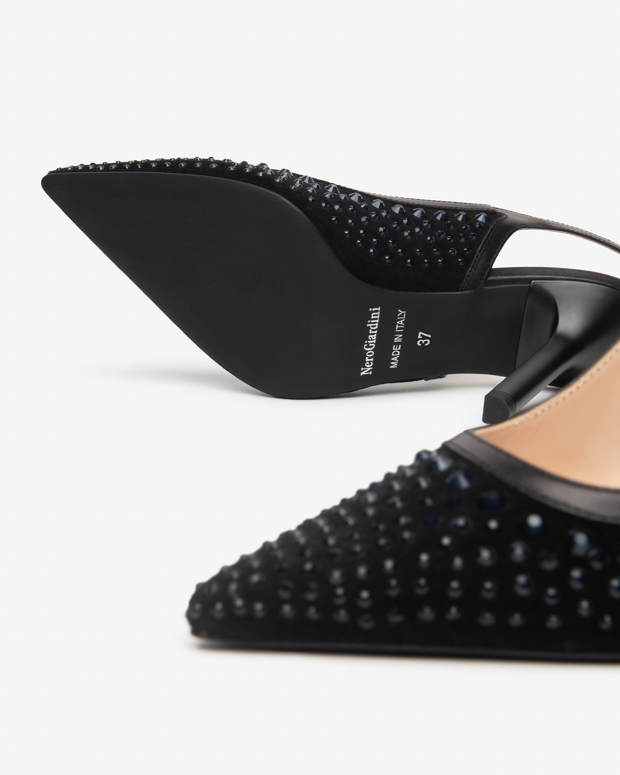 NeroGiardini Slingbacks Femme Cuir Premium