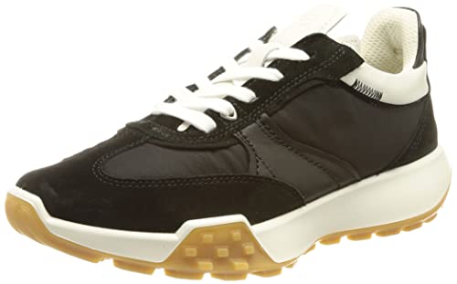 ECCO Retro Basket fille sneaker cuir multicolore