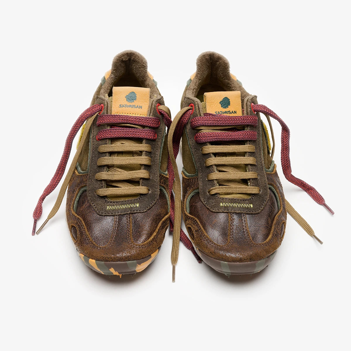 Satorisan Chacrona Premium EVO Bronze Brown baskets cuir homme