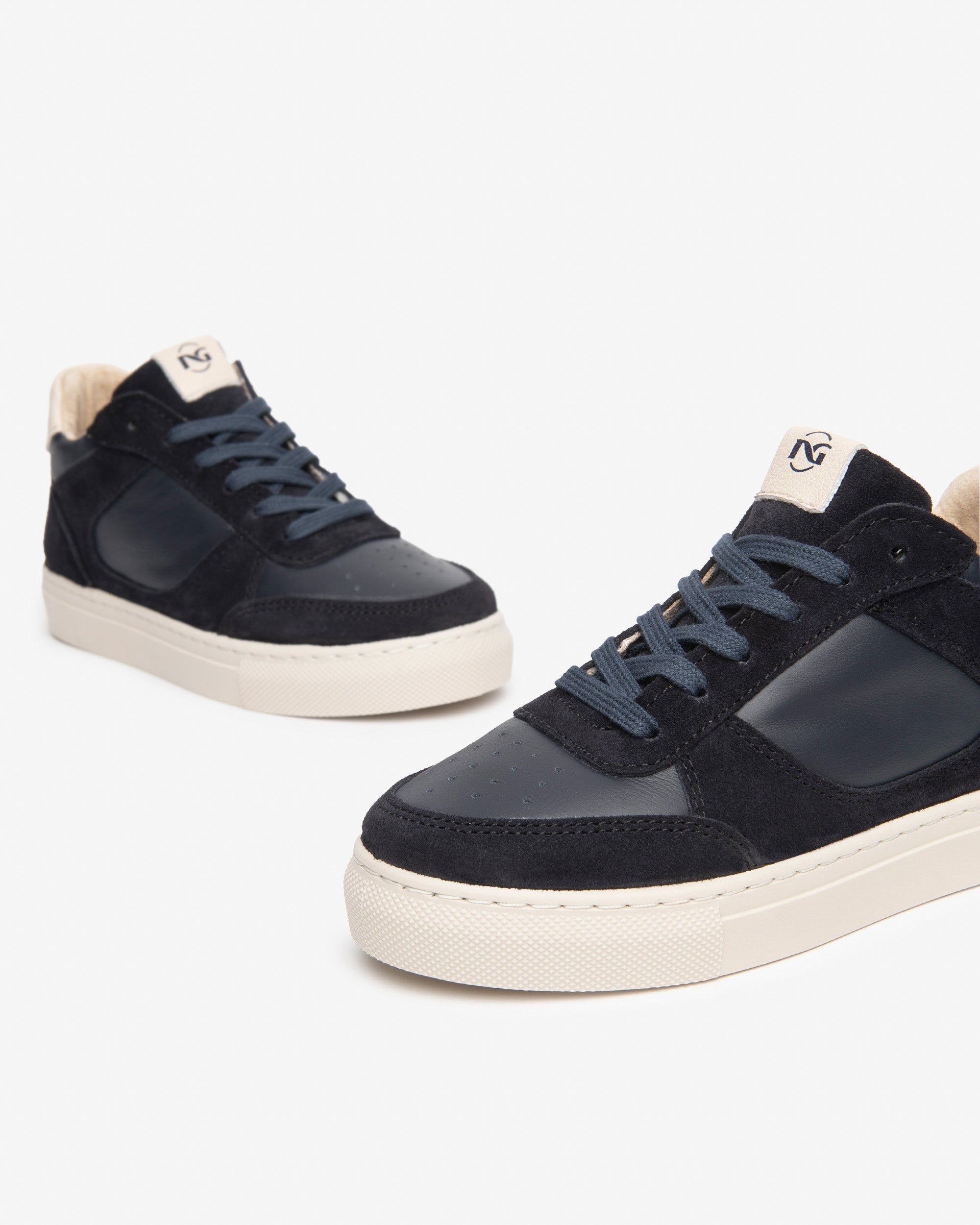 NeroGiardini Sneakers Garçon Cuir Daim École