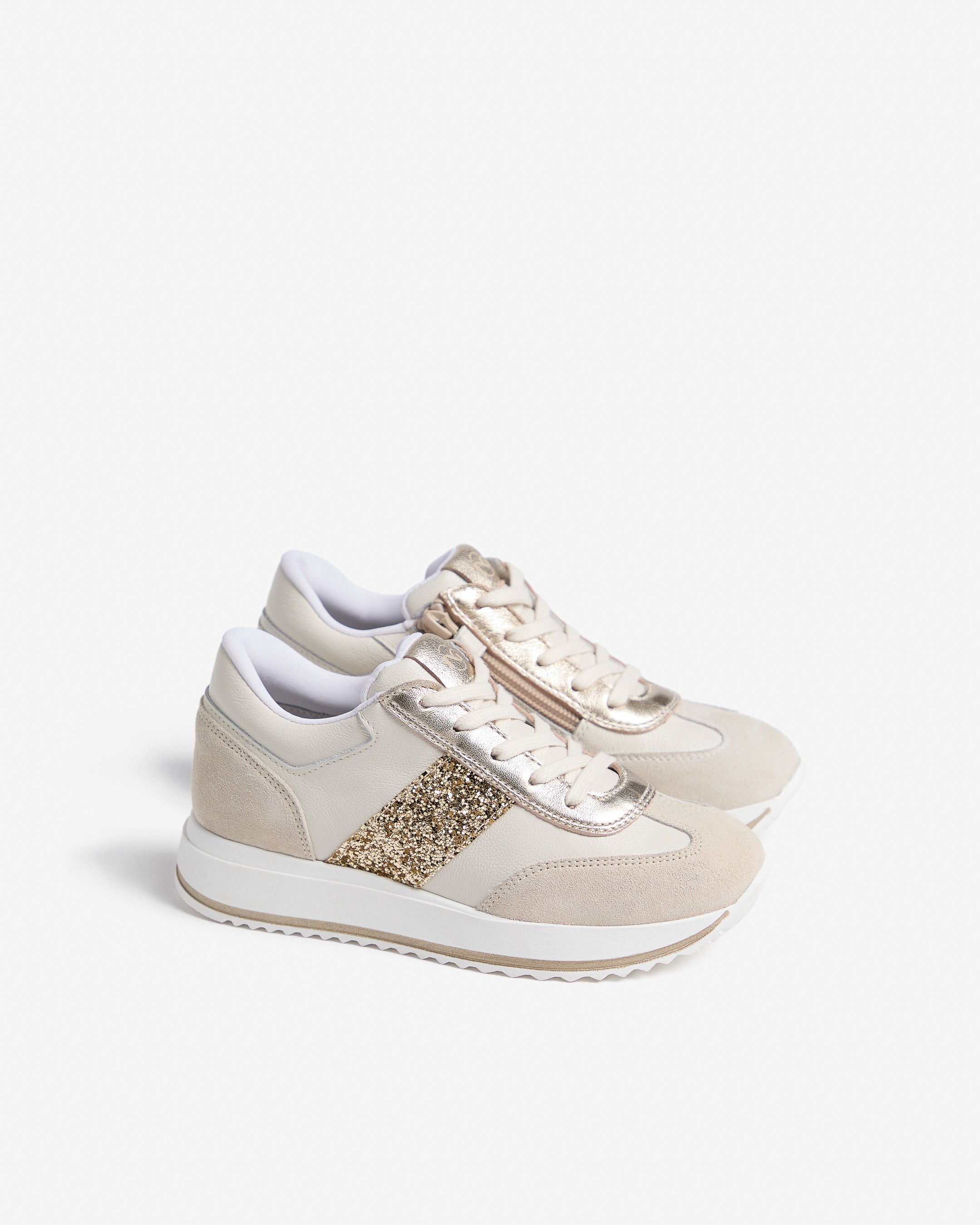 NeroGiardini Sneakers Teens Fille velours baskets DryGo
