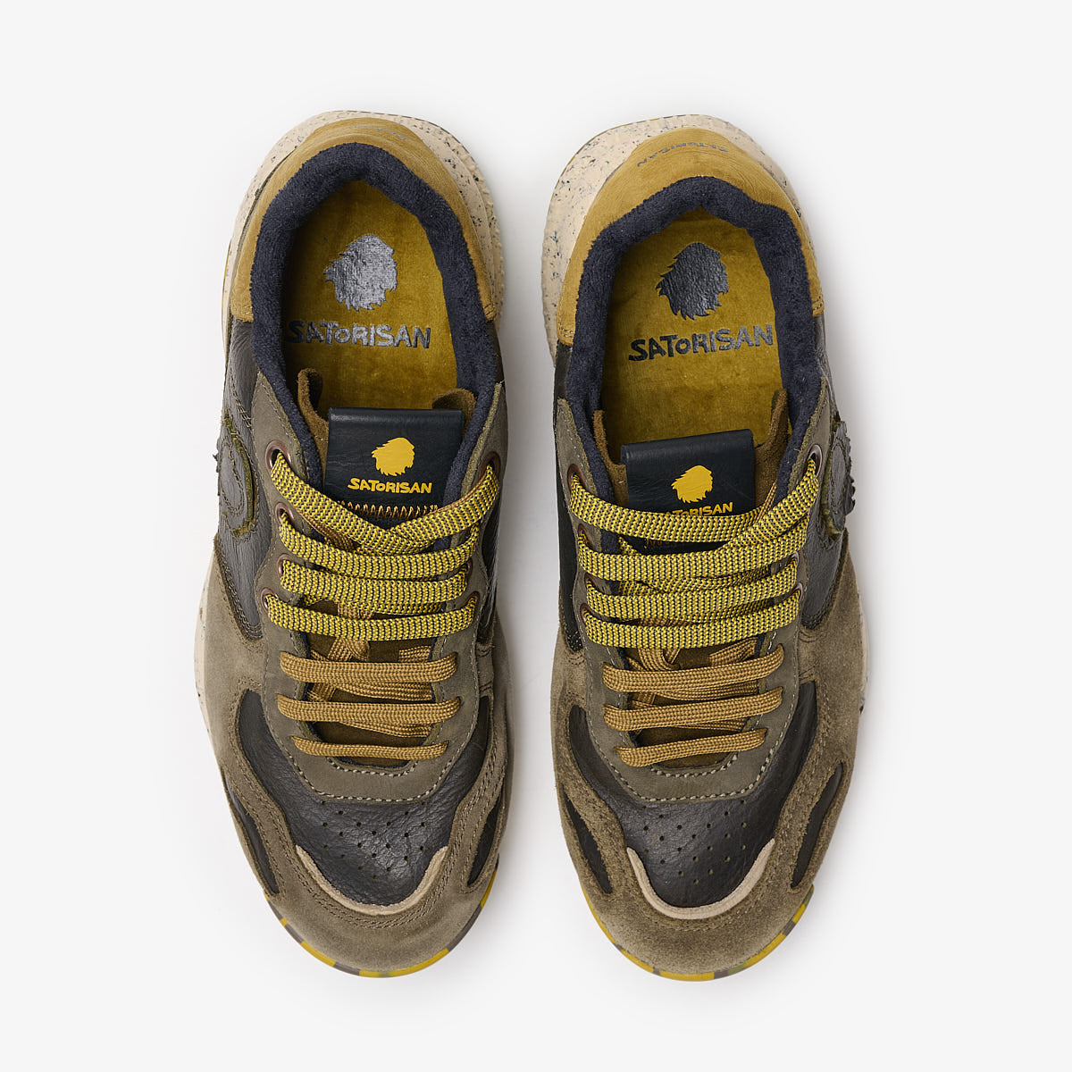 Satorisan Chacrona Pull Up Swamp baskets cuir homme