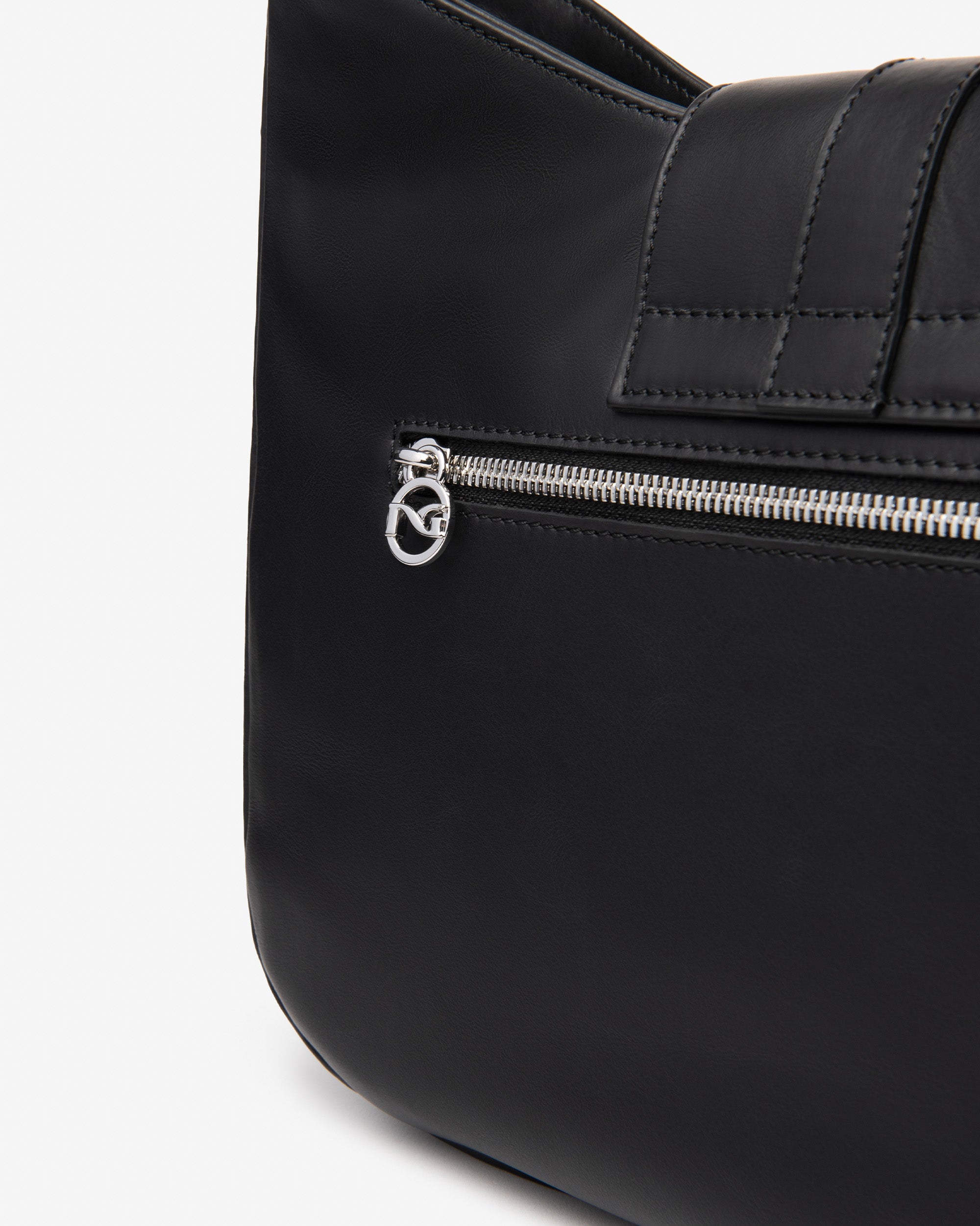 NeroGiardini Besace Femme en Cuir Hobo Taille Unique