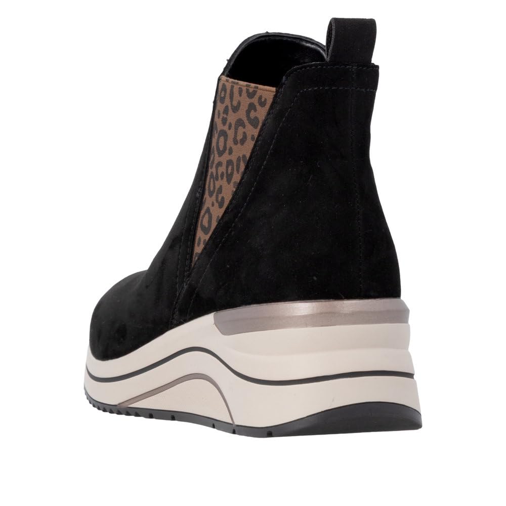 Remonte D0T75 Bottines Chelsea Femme Noir 39 EU Large
