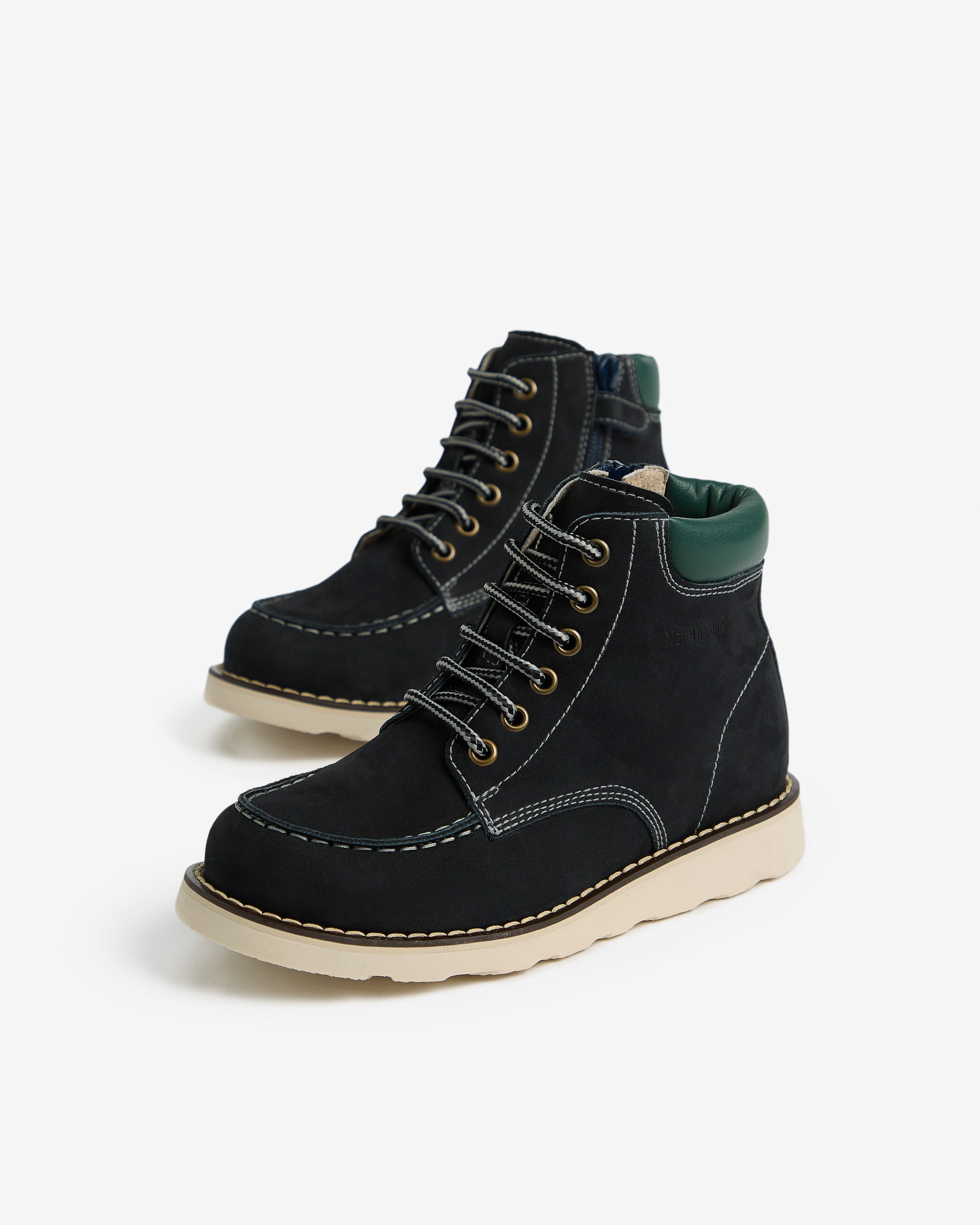 NeroGiardini Bottines Teen Garçon Cuir 35