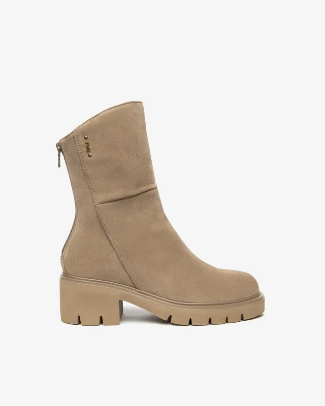 NeroGiardini Bottines Femme Cuir Velours Automne Hiver