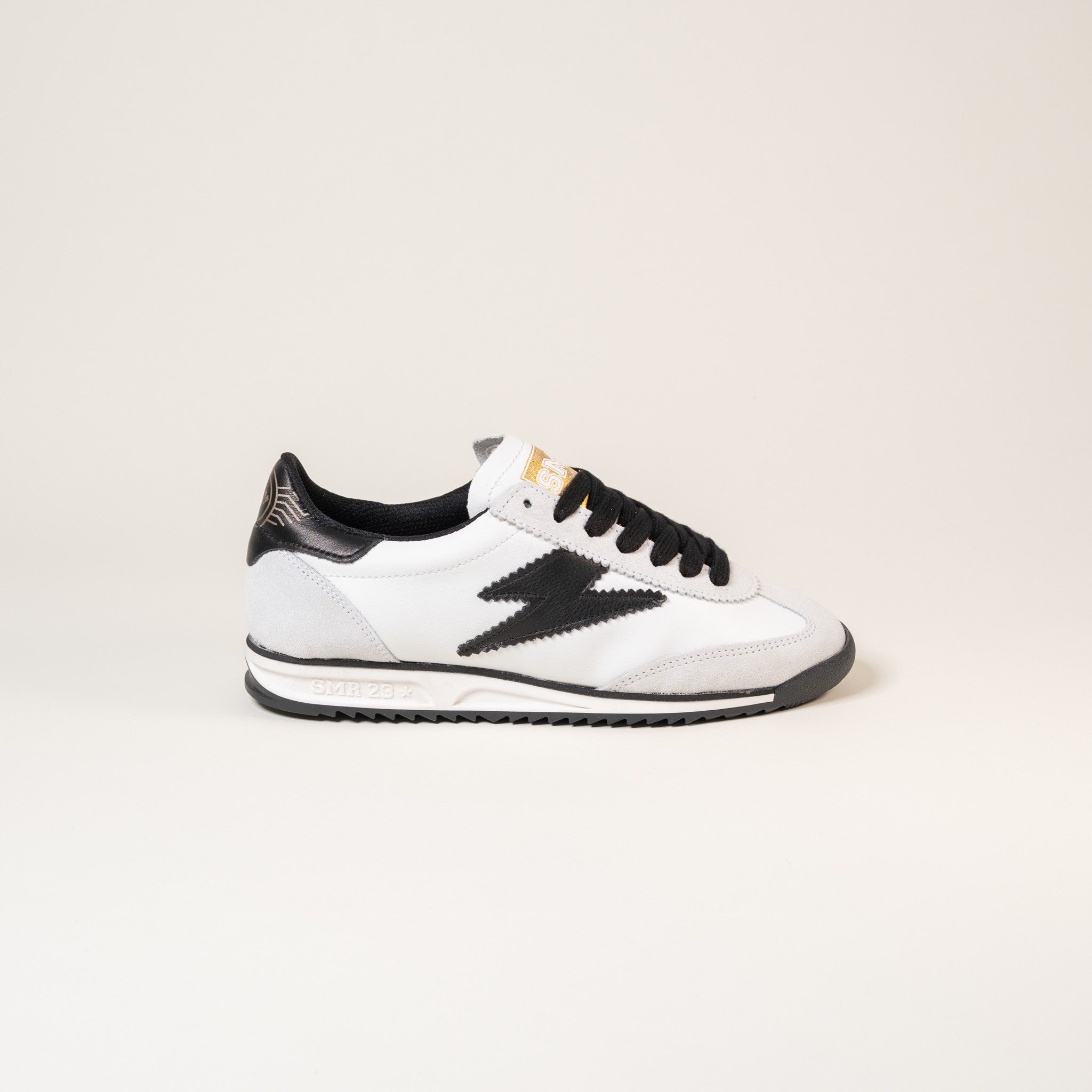 Semerdjian Joyce E306 baskets blanc gris noir cuir