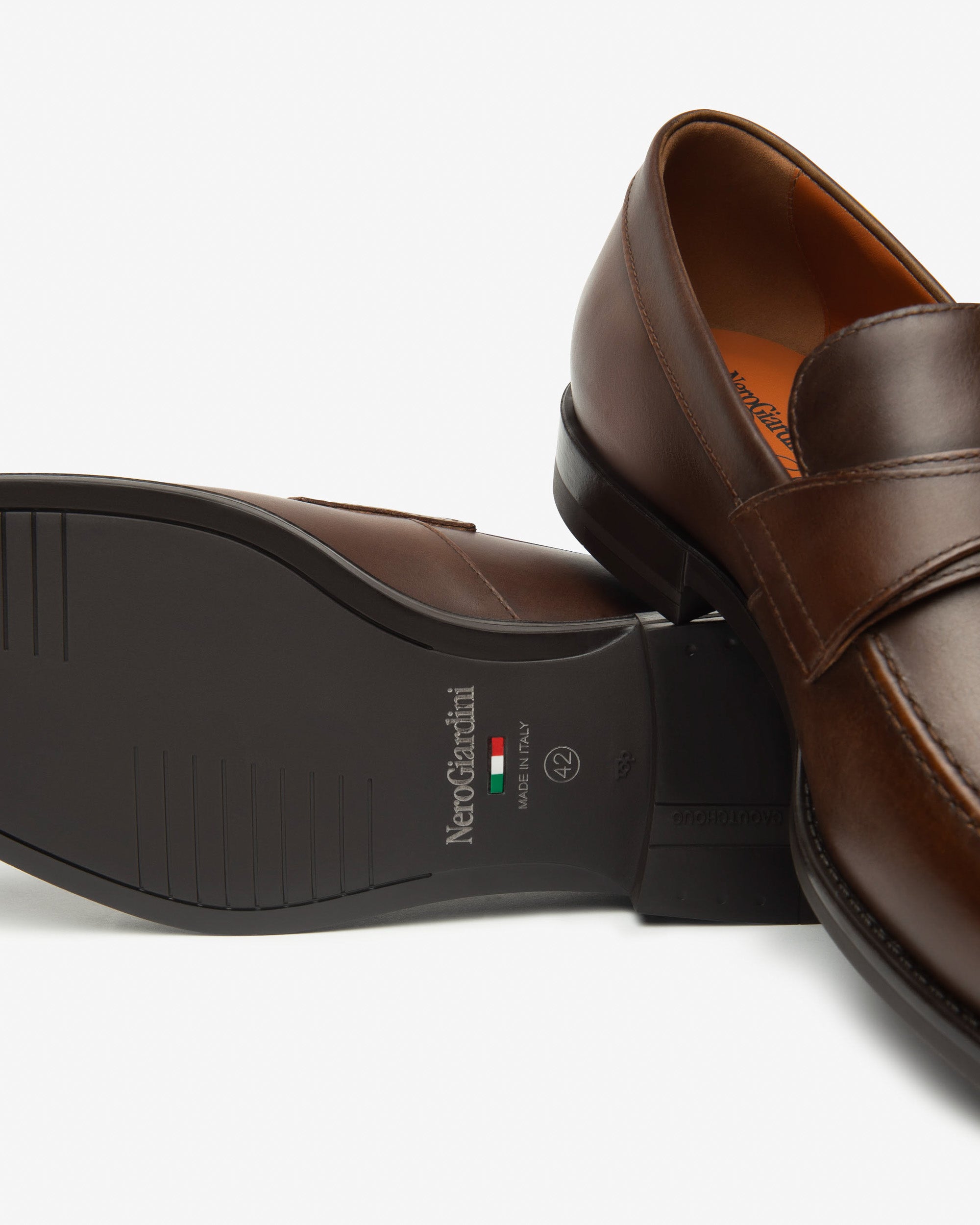 Nerogiardini Mocassins Homme Cuir Premium