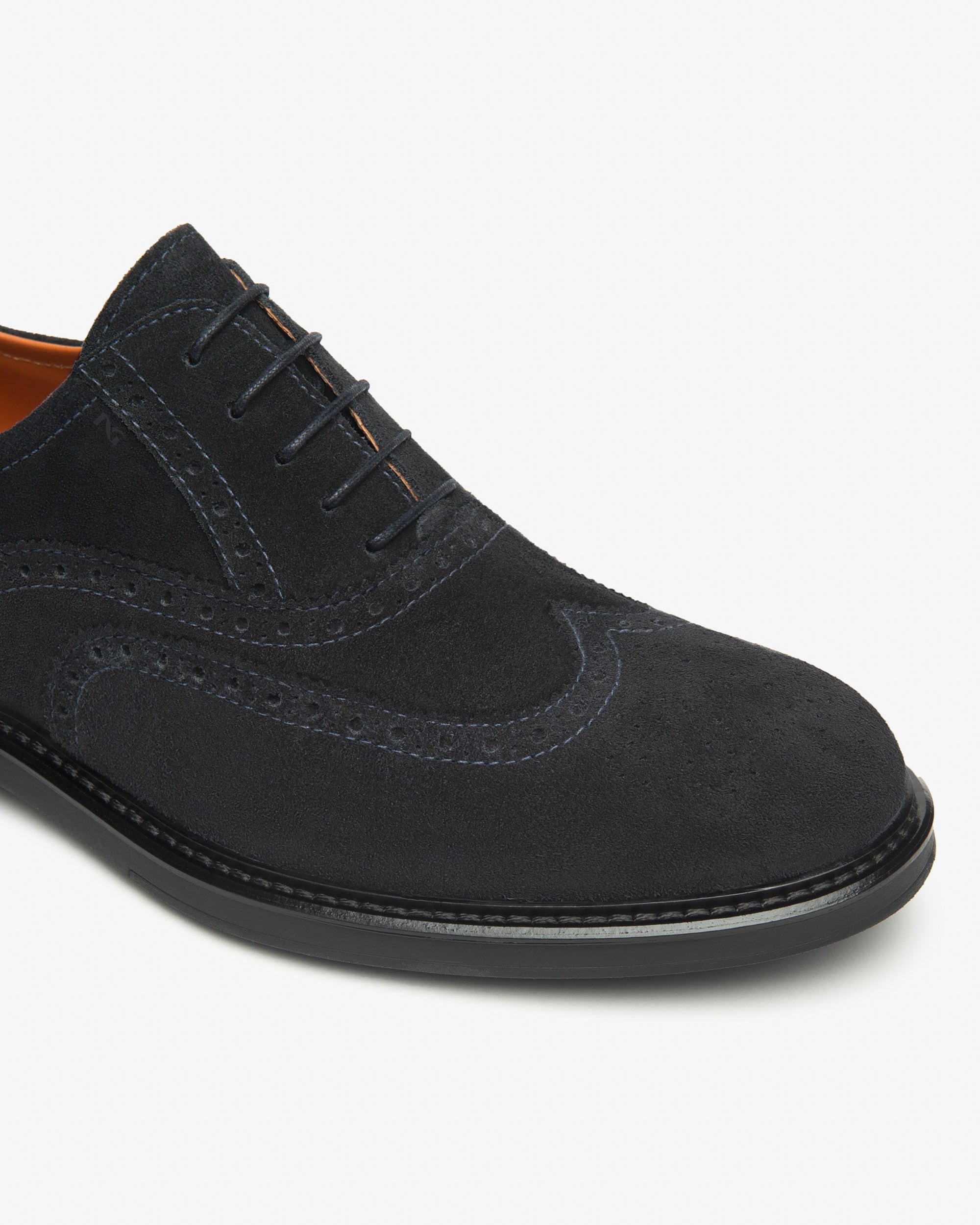 Nerogiardini Chaussures à Lacets Homme Velours Ville