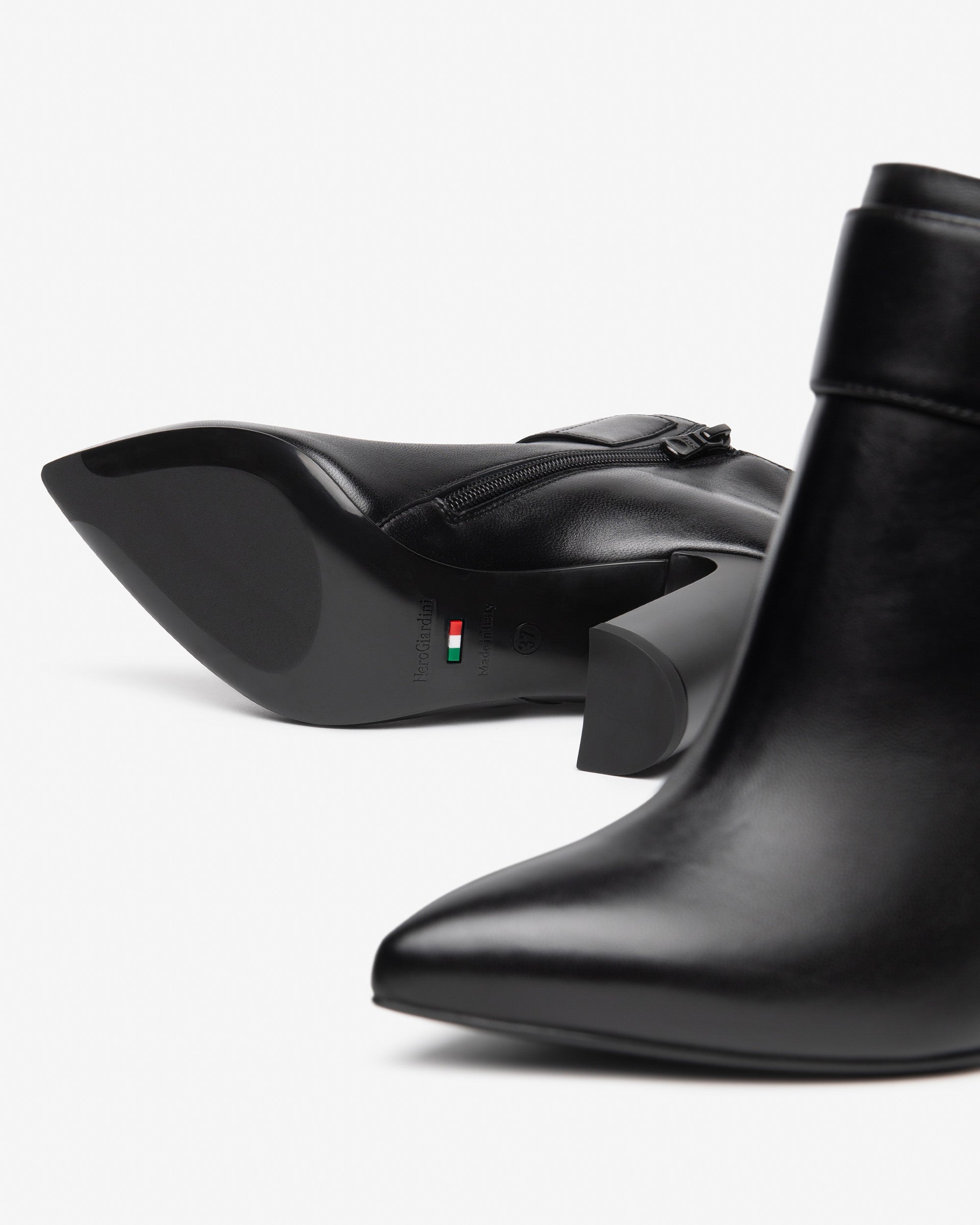 NeroGiardini Bottines bottines cuir talon 95 mm femme