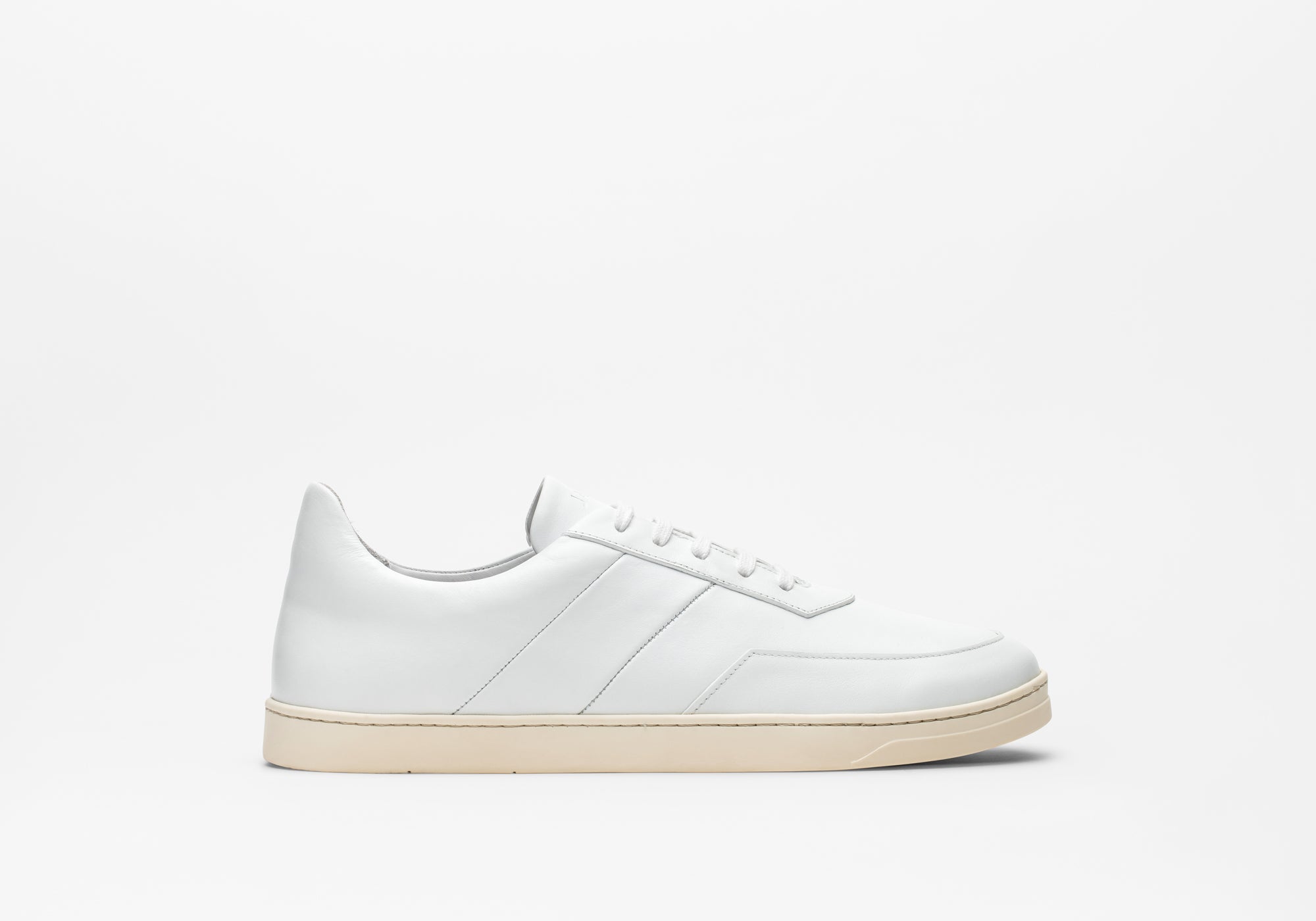 JAK Atlas Low baskets cuir blanche mixte