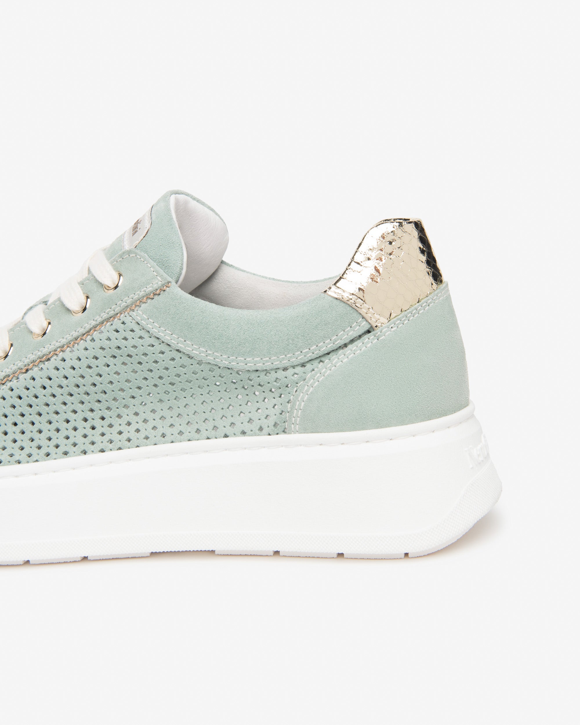NeroGiardini Sneakers Femme Cuir Velours Technique Confort
