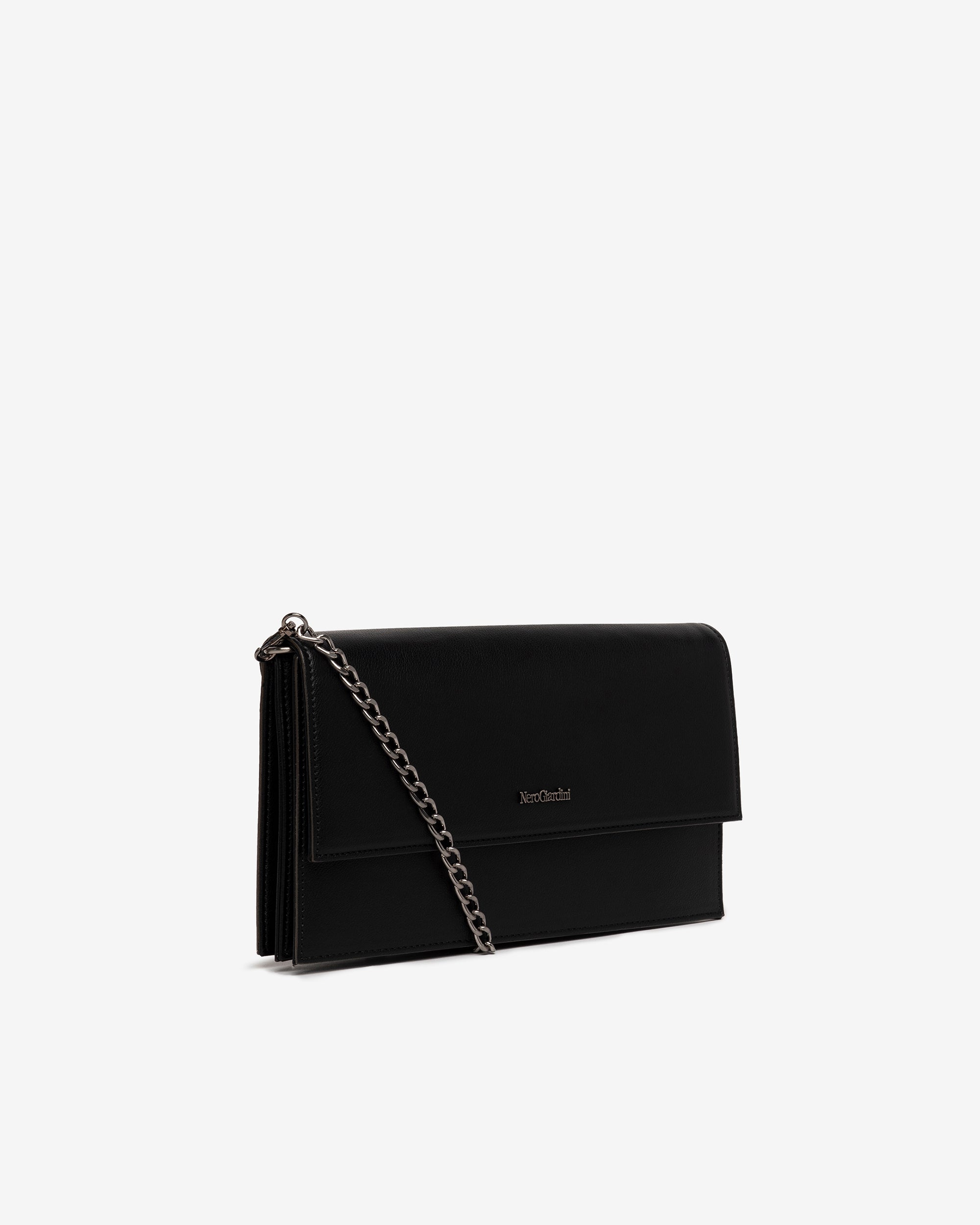 NeroGiardini Pochette Femme Matière Technique clutch
