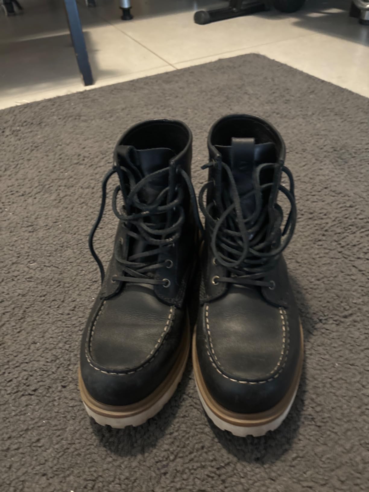ECCO Staker boots homme cuir cognac 40 EU