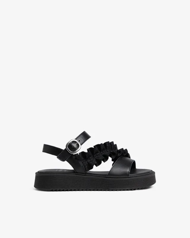 Nerogiardini Sandales Teen Fille Cuir Semelle Légère