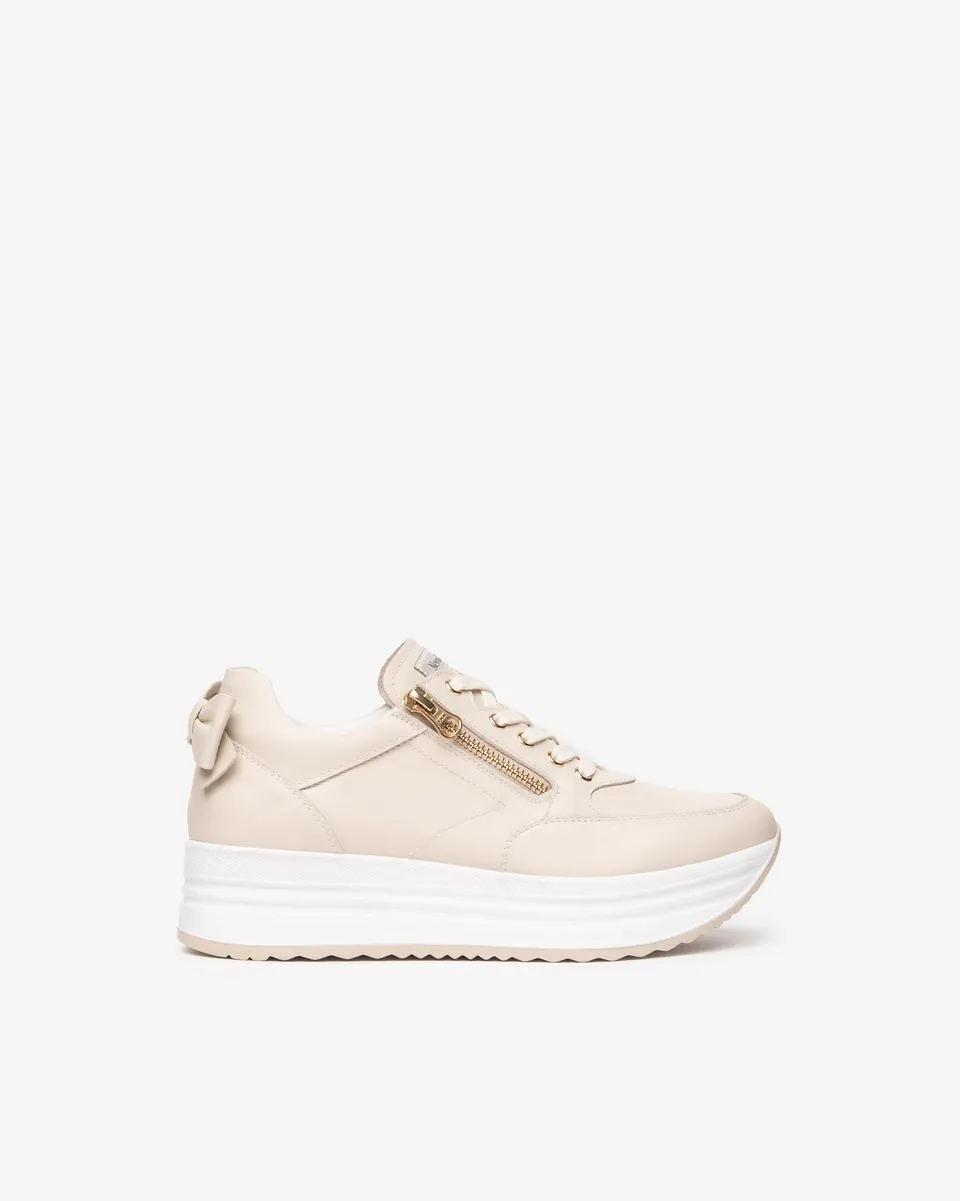 Nerogiardini Sneakers Sneakers Femme en Cuir Été Confort